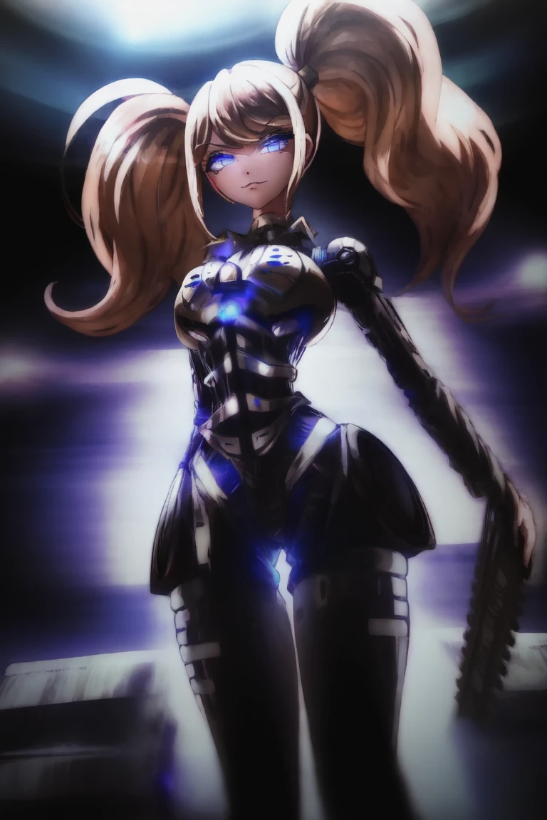 ultra-detailed, Explicit, Beautiful body, Beautiful Nose, Beautiful character design, perfect eyes, perfect face, ultra highres, 4K, beautiful legs, perfect legs, Nice hands, Perfect hand, Masterpiece, Best Quality, Highly detailed, illustration, absurdres, street fighter, doll suit, shadaloo doll, dollsuit, girls, multiple girls, expressionless, blank eyes, looking at viewer, red gloves, emotionless, black latex, corrution, mind control, female combatant, full body, hypnotized, unhappy trance, full body suit, ribbed bodysuit, both arms at side, stand up straight, obey, perfect female body, extremely glossy latex, hypnosis, hypnoLora, empty eyes, Mind control device, poses, brainwashed submissive_pose, Slave, hat, necktie, stand up straight, standing, standing at attention, belt, extending the right arm from the shoulder into the air with a straightened hand, nazi saluting, military, military saluting, salute, right hand saluting, left hand at side, latex, ribbed bodysuit, wide hip, thicc, a curvy body, garter belt, Shidou Irina, High School DxD, light brown hair, twintails, large breasts, very long hair, purple eyes,