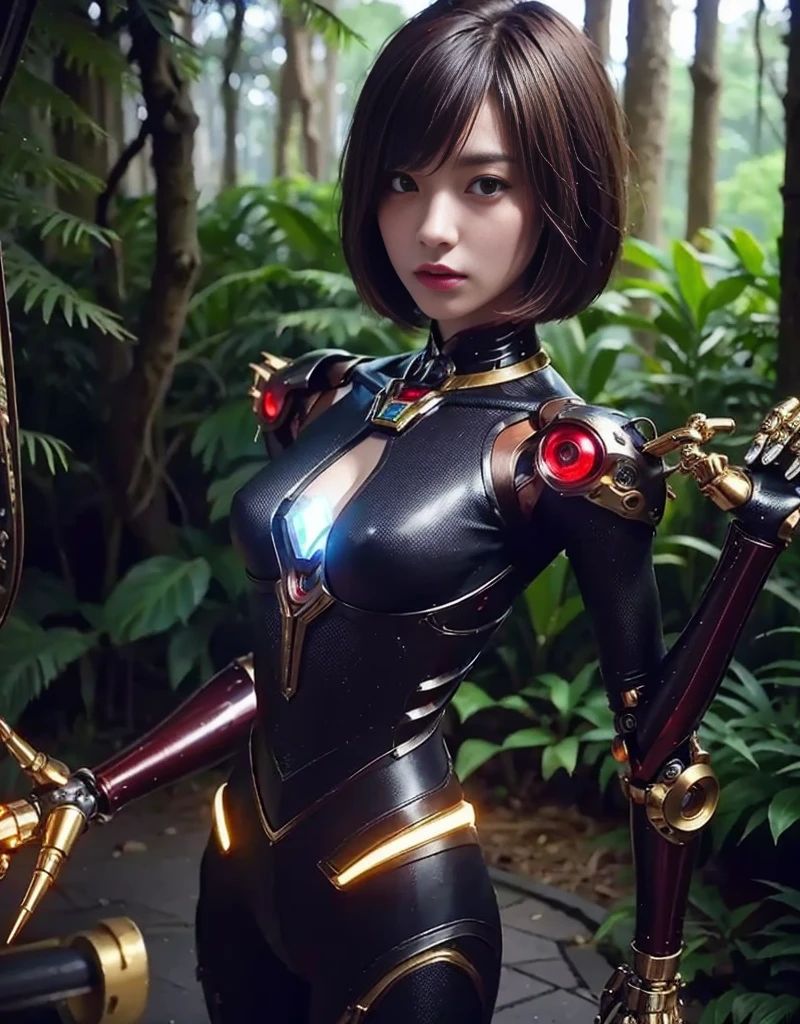 (High resolution,masterpiece,highest quality,Very detailed CG, anime, official art:1.4), realistic, photograph, amazing detail, everything is complicated, shiny and glossy,Amazing number of layers, 8K wallpaper, 3D, sketch, cute, figure,( alone:1.4), perfect female proportions,villain&#39;s daughter, (Fusion of dark brown cockroach and lady:1.4), (brown cockroach woman:1.2), (brown cockroach woman:1.2), (Fusion:1.2), (alone:1.4), (evil smile:1.2), muscular, abs, (Cockroach brown exoskeleton bio insect suit:1.4), (Cockroach brown exoskeleton bio insect armor:1.2), (brown transparent cockroach feathers:1.4), (Antennae of brown cockroaches:1.3),