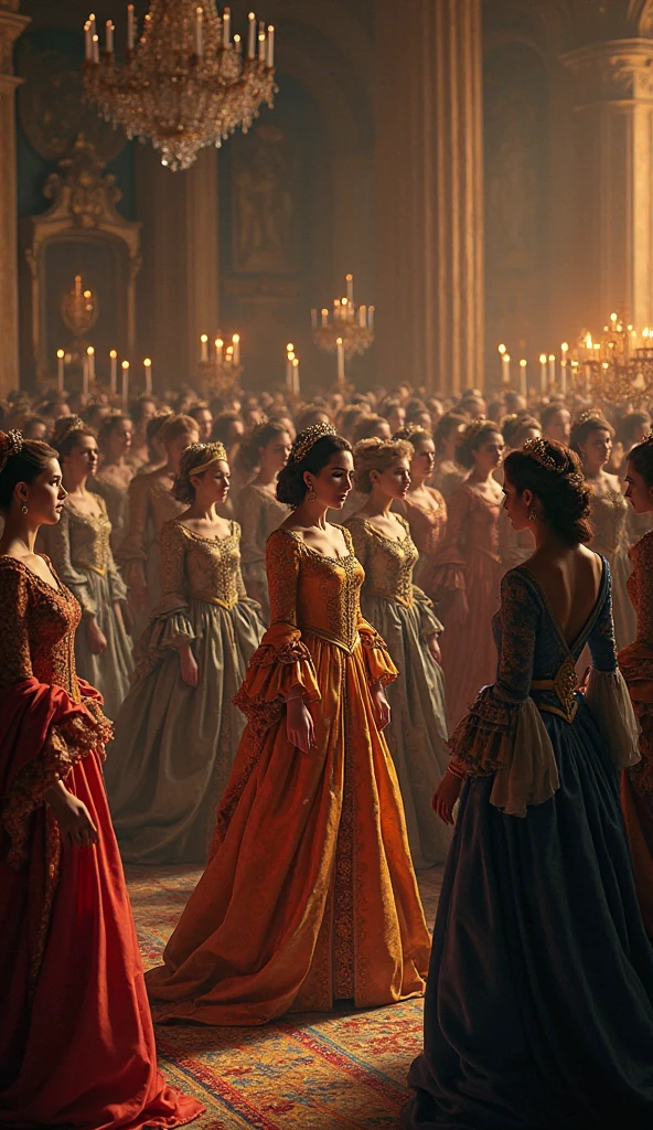 create a renaissance opera painting to use as the background of an instagram post
