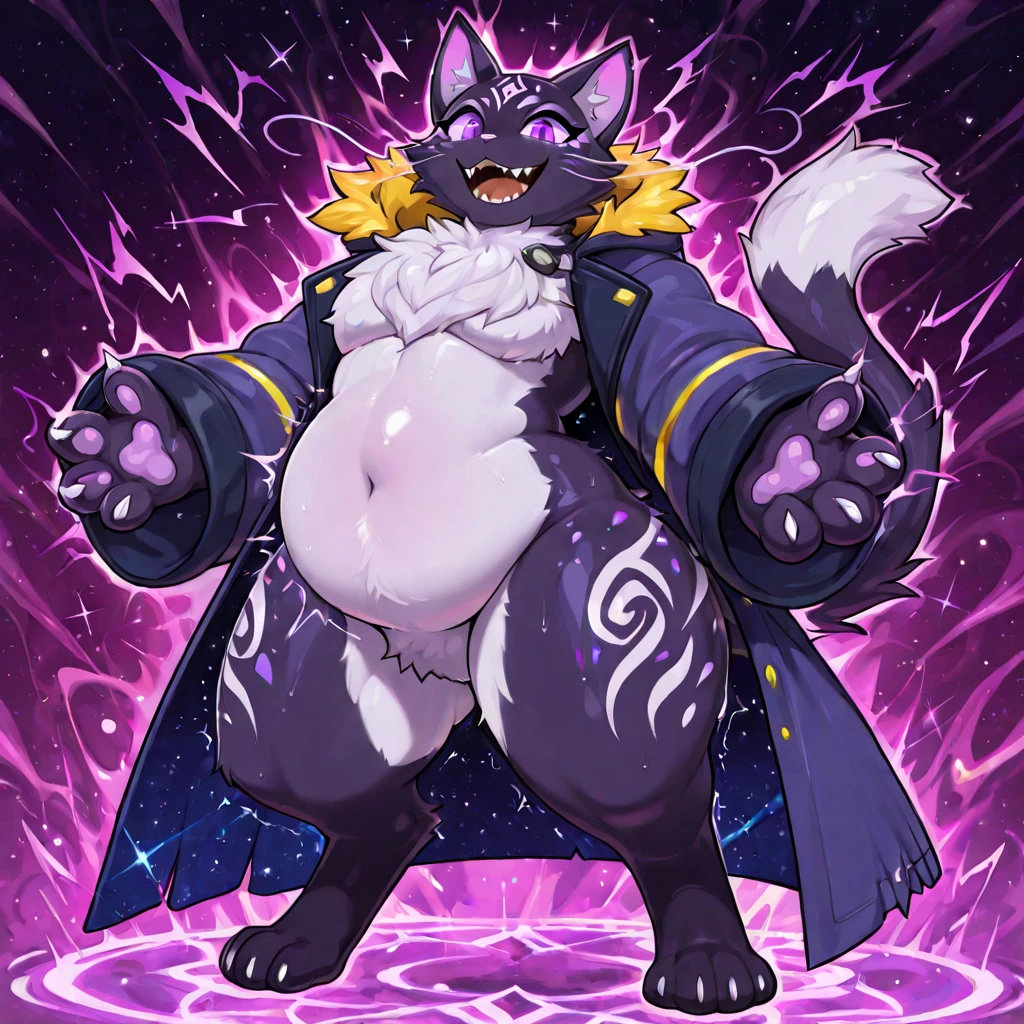 White long haired werewolf , Open kimono , Thin and black body , White belly , White Face  , Large bulging crotch , Japan, Gentle eyes , lure , Bright Japanese-style room