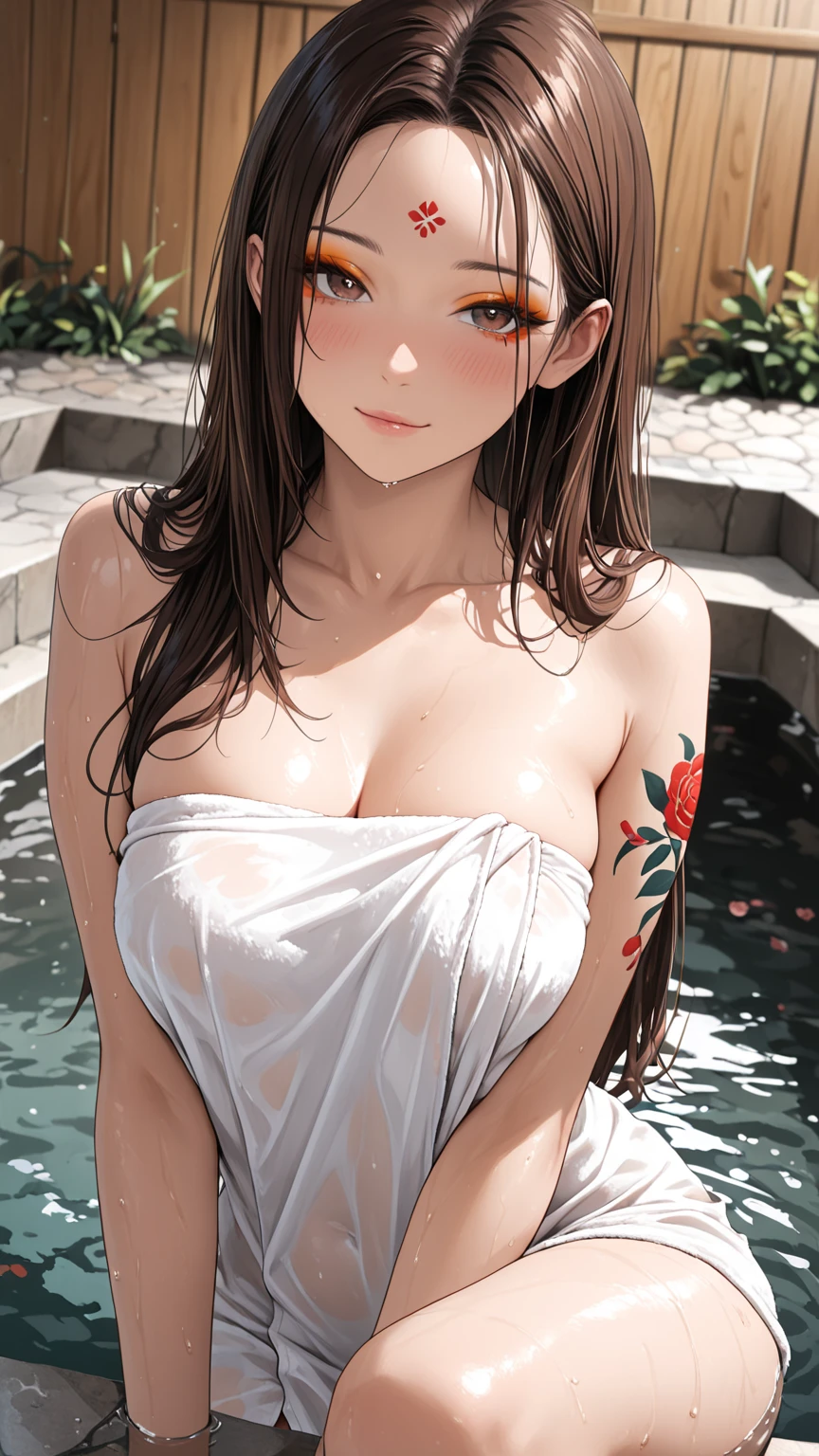 (8k、RAW Photography、top-quality、​masterpiece:1.2)、(realisitic、Photorealsitic:1.2)、(超A high resolution)、(ultra-detailliert)、absurderes、masuter piece、(Portrait of a petite girl)、(fullnude:1.5)、(detailed facial features)、(detailed shiny eyes)、Beautiful 18 year old woman:1.4、(fullnude、I'm not wearing anything、Nothing attached)、(camel's toe、cammel toe、vulvashaped:1.4)、(fullnude:1.5)、Face with the perfect golden ratio、Perfect litthing、perfect-composition、Perfect big eyes、flawless skin、Perfect skeleton based on anatomy、Perfect fingers、small but perfectly shaped breasts,、small tits、Silky shiny platinum blonde hair、Wet and see-through(camel's toe、pink nipples)、small, taut breasts、Non-saggy breasts、Lack of cleavage、The body is soaking wet、Medium straight hair、a smile、thin pelvis、Thin leg、Background visible from between the legs、Open legs、photon maping、profetional lighting、stroboscope、Shooting using a reflector board、shining white skin、Hands are on the side or back of the body、Background with:Rapids deep in the mountains、Very transparent river water、There are huge boulders、