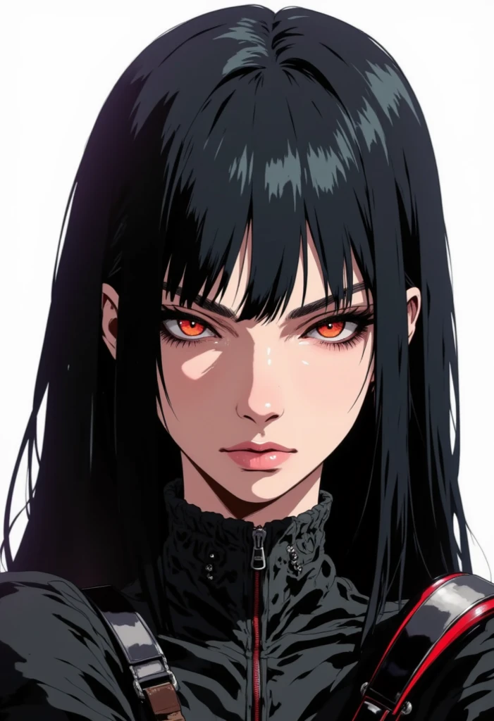 Girl,pointy ears,red eyes,dressed in armor,vampire,4k, holding a guitar