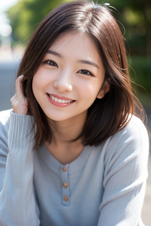 Japanese ),((beautiful girl)),cleavage,An expression that imagines something pleasant:1.2,(perfect body beauty:1.2),((perfect body)),(shy smile),beautiful teeth,