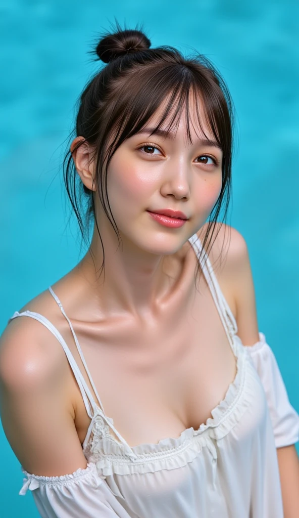 Beautuful Women、18year old 、body shot、Swimming、swimming pools、swim wears
