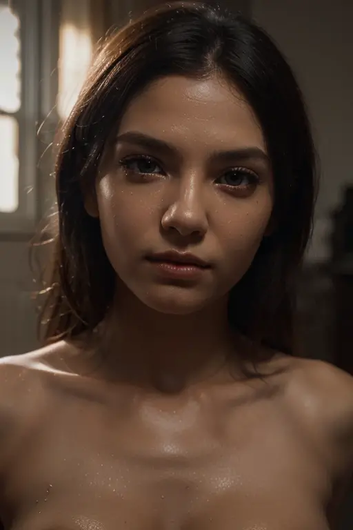 (full-body, editorial photograph of a 16 year old Camila Cabello), totally ?????, extremely intense loud cheering from strongest deepest ?????? excitement, extremely beautiful magnetic libidinous eyes, eye-contact with viewer playfully begging him to penetrate her aroused squirting wet ??????, ???????????, strong sparks of immense joy gratitude and lust in her eyes, (highly detailed face:1.4) (background inside dark, moody, private study:1.3) POV, by lee jeffries, nikon d850, film stock photograph ,4 kodak portra 400 ,camera f1.6 lens ,rich colors ,hyper realistic ,lifelike texture, dramatic lighting , cinestill 800,