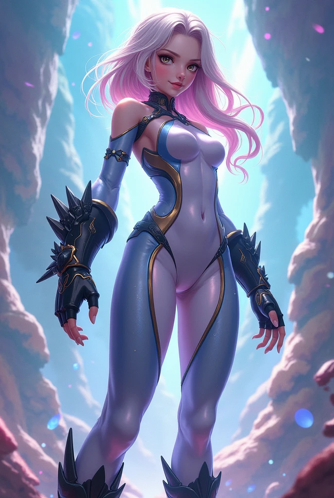Beautiful girl, perfect body, entire body made up of a clear see-through substance, warframe.thighs, vogue makeup, sexualized, stylized art, vectorial art,  highest detail highest quality , nude mesh, vibrant pink flames power,  artgerm, ross draws, sakimichan, patreon content
