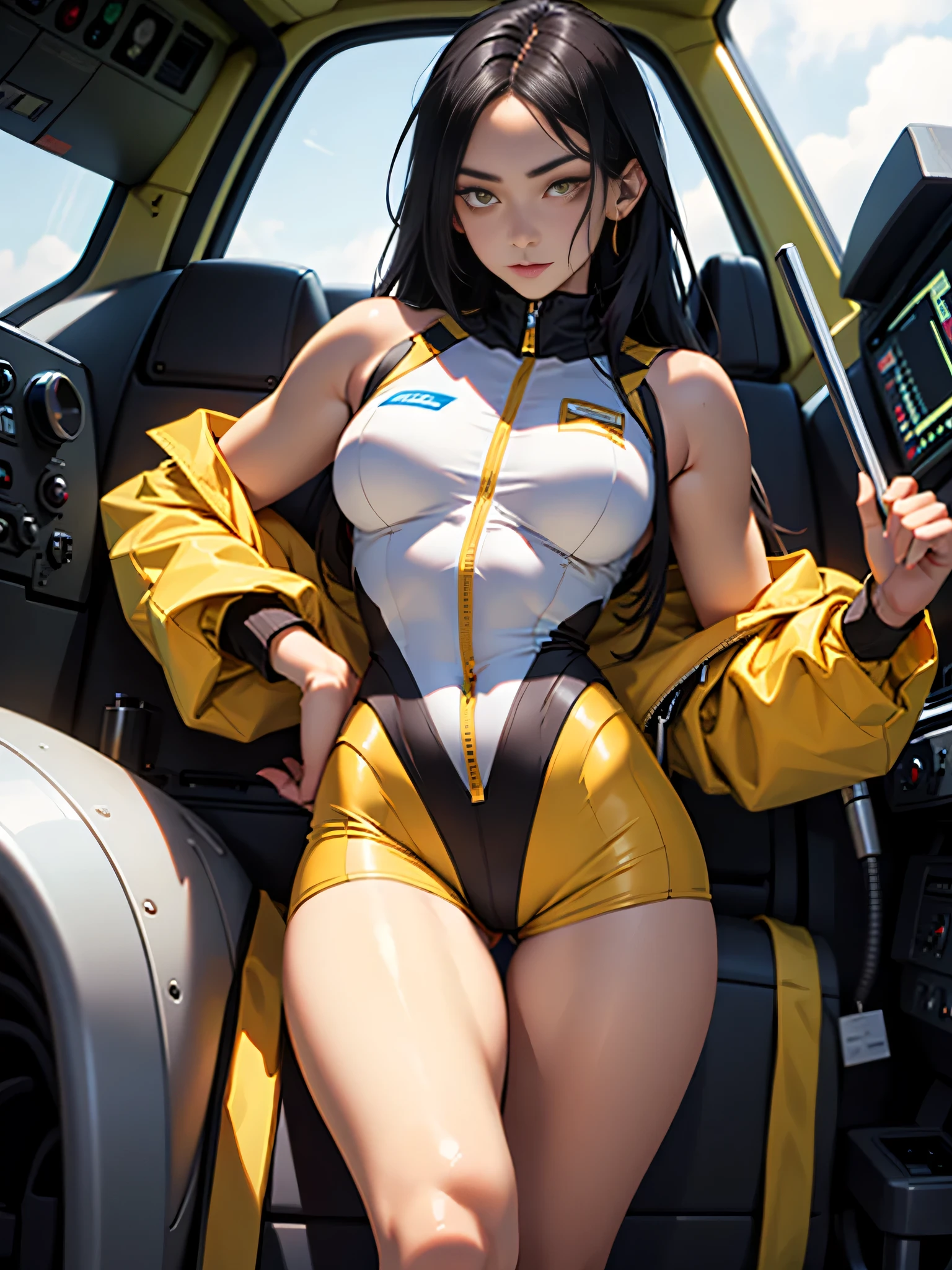 replace them with tight panties, tight panties, yellow panties, track panties,