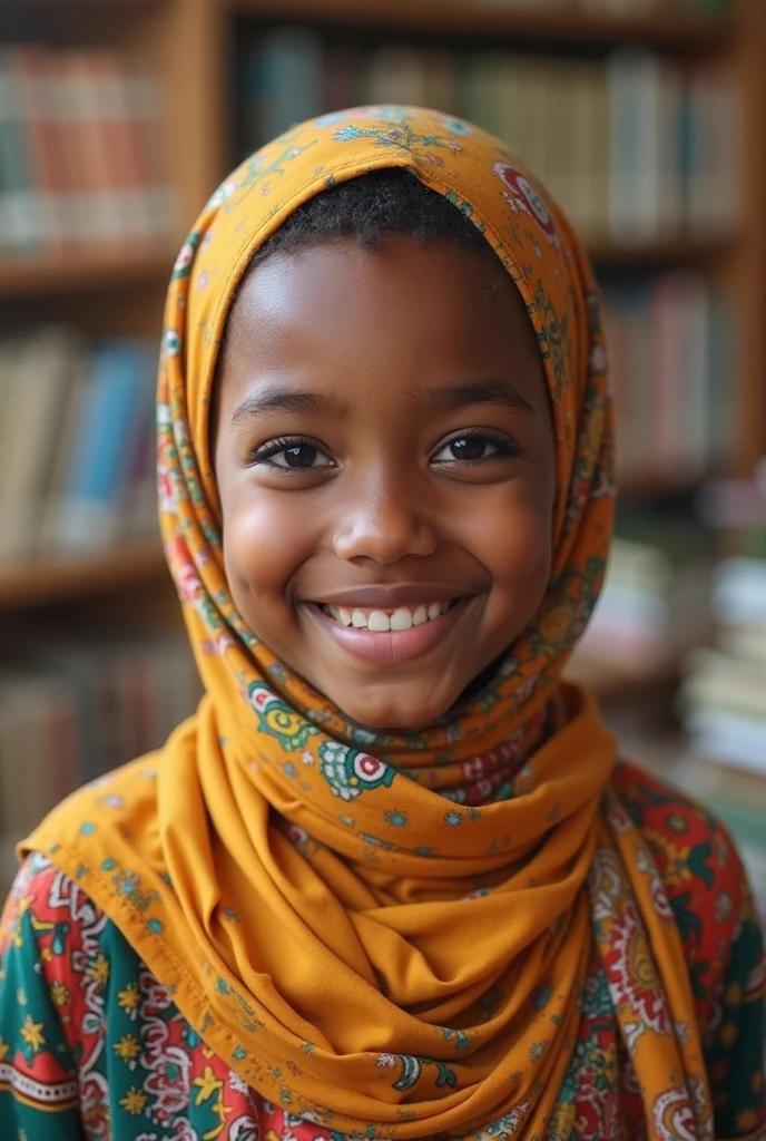 Nigerian pupil in hijab