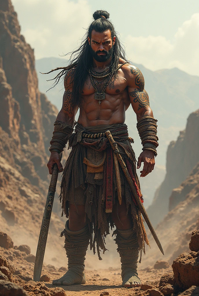 moder indian warrior