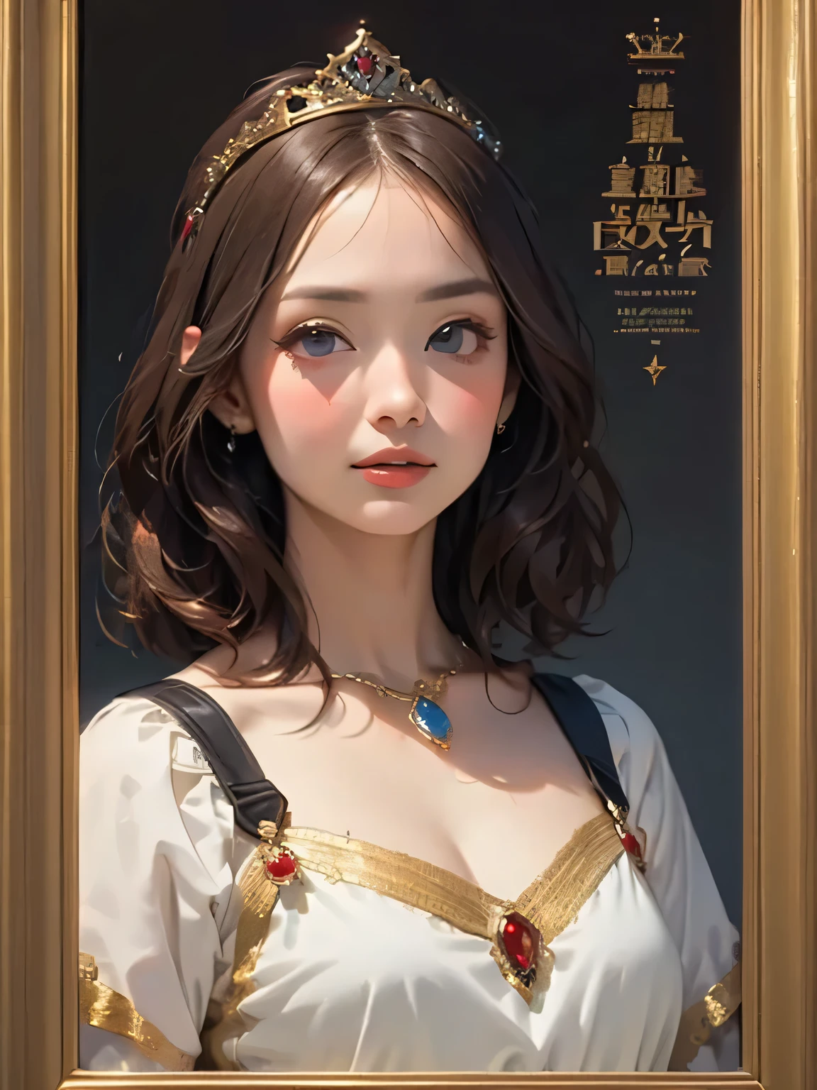 398 ((The Young Princess and the Young Prince)),(short hair),(Neat hair),(Ultra High Definition),(Opulent Palace),(Leonardo da Vinci Style Painting),(Egypt),(Egypt文字)