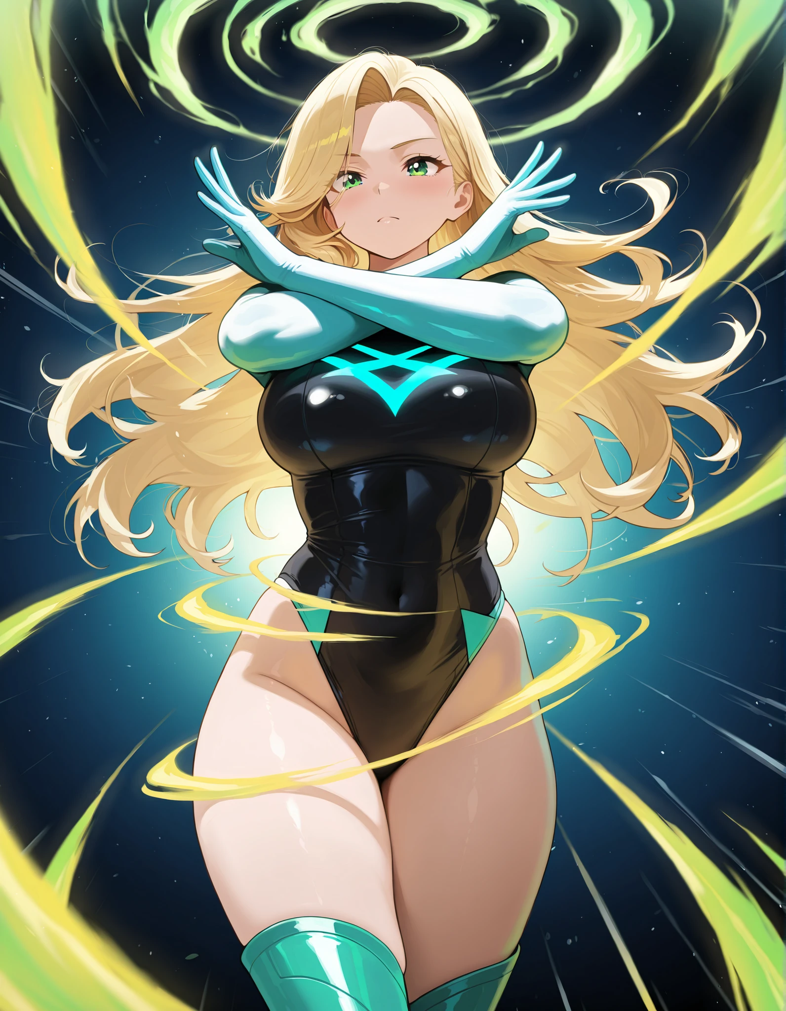 (masterpiece),(Highest quality),(Super detailed),(Best illustrations),(Best Shadow),(Absurd),(Detailed Background),(so beautiful), 16K, 8K,(Best illustrations),(Best Shadow), (so beautiful)angelabalzac, One person, alone, curby, , very long hair, , Blonde, blue eyes, , , , Cyan headgear, Low twin tails, empty eyes, blank eyes, , , paw pose, , , , orgasm, afterglow, erotic smile, , , , , , , , Sexy posture, dynamic pose, , cross-eyed, rolling eyes, , , , , , succubus tail, , , saliva trail, full-face blush, shiny skin, , , , , torogao, ahegao, BREAK, , Dramatic lighting, Psychedelic background, Clear liquid, Oculogyric crisis, night, Star-shaped hair fastening, , Torrent of Light, mysterious, spoken hearts, 