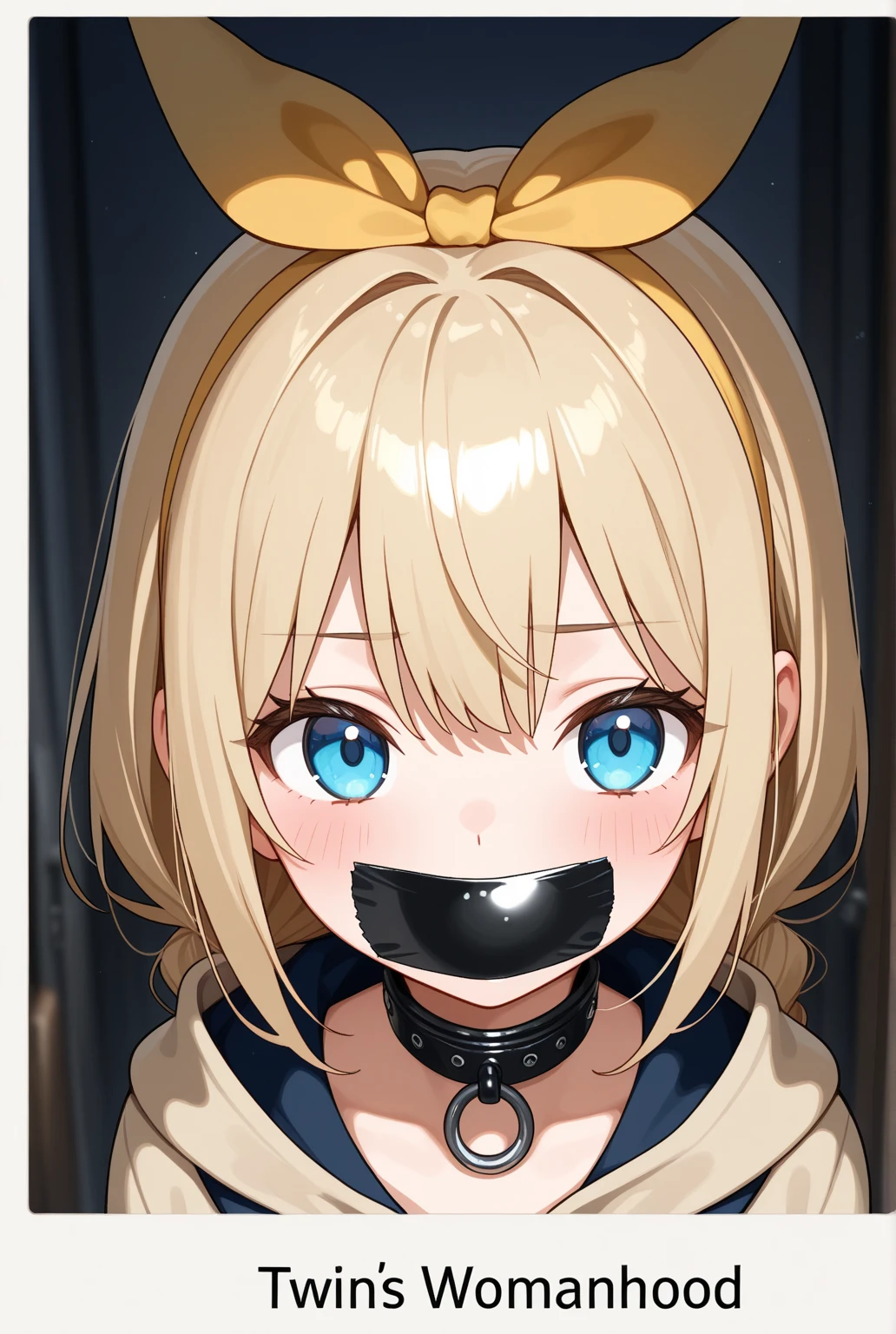 BREAK Perfect Anatomy、Highest quality、(cute:1.1)、(cute)、(High resolution:1.2)、Unbelievably absurd:1.3、Incredible illustrations、(cuteイラスト:1.2)、（Beautiful background、Late Night、Bedroom、Red Curtain）、1gial(Blonde hair and blue eyes、Wavy Hair(child,(a girl, ,, height 1.3meters, 30kg),,10-year-old,flat chest）（Japanese-style priestess costume、garter belt）(、)( Sex preparation:1.2),pussy juice:1.2,Preparing ,,(shackles,restrained、chain、gagged） Against the wall、Hands above head,rape（cinematic angle）