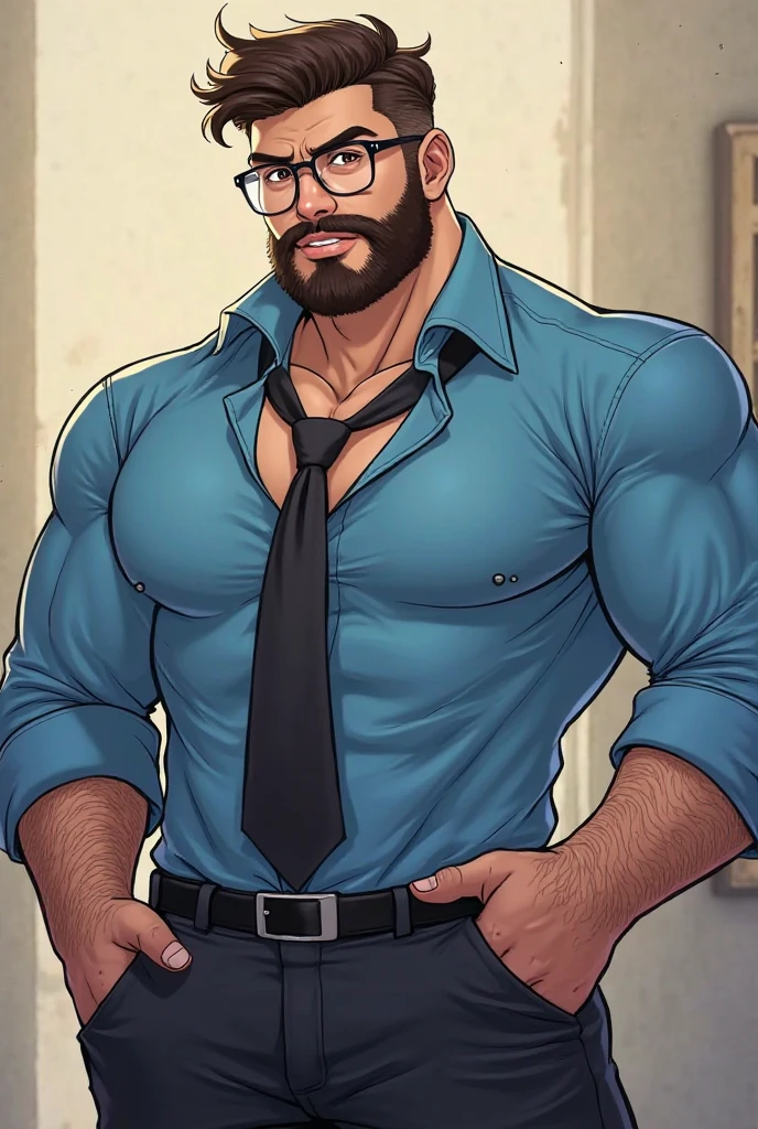 Somente obeso, gordo, plump, chubby, extremely thick thighs, large belly, obra de arte,maximum quality,day comerciant,gordo,gordo guy,Uma moreno,breve lenda,barba,oculos de sol,Eu tenho uma barriga grande exposta,The face is big,Posture of speaker gesturing with hands to the audience encouraging them,Notas voadoras,Moedas Voadoras,tesouro,luzes de holofotes, imagem de corpo inteiro     ,((black short hair)),((facial beard)),(hi res, best quality, high quality, detailed, shaded, shading, masterpiece:1.2), detailed eyes, detailed clothing, smirk, seductive smile, hairy ?????, glasses,inside office,(blue pattern boxers:1.4), (white ??????????:1.5), (necktie removed),(black socks:1.2)