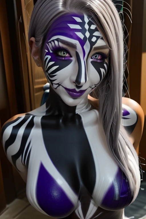 Detailed image quality，pandora witch，wing, succubus theme，堕落Angel，Excellent，scary，secret horror，tentacle，have eyes，uncanny valley effect，little beast blood moon，skeleton，vampire，Hellfire，dark queen，Angel，sorcerer magic witch，white fox tail，Leopard-print tights，helmet