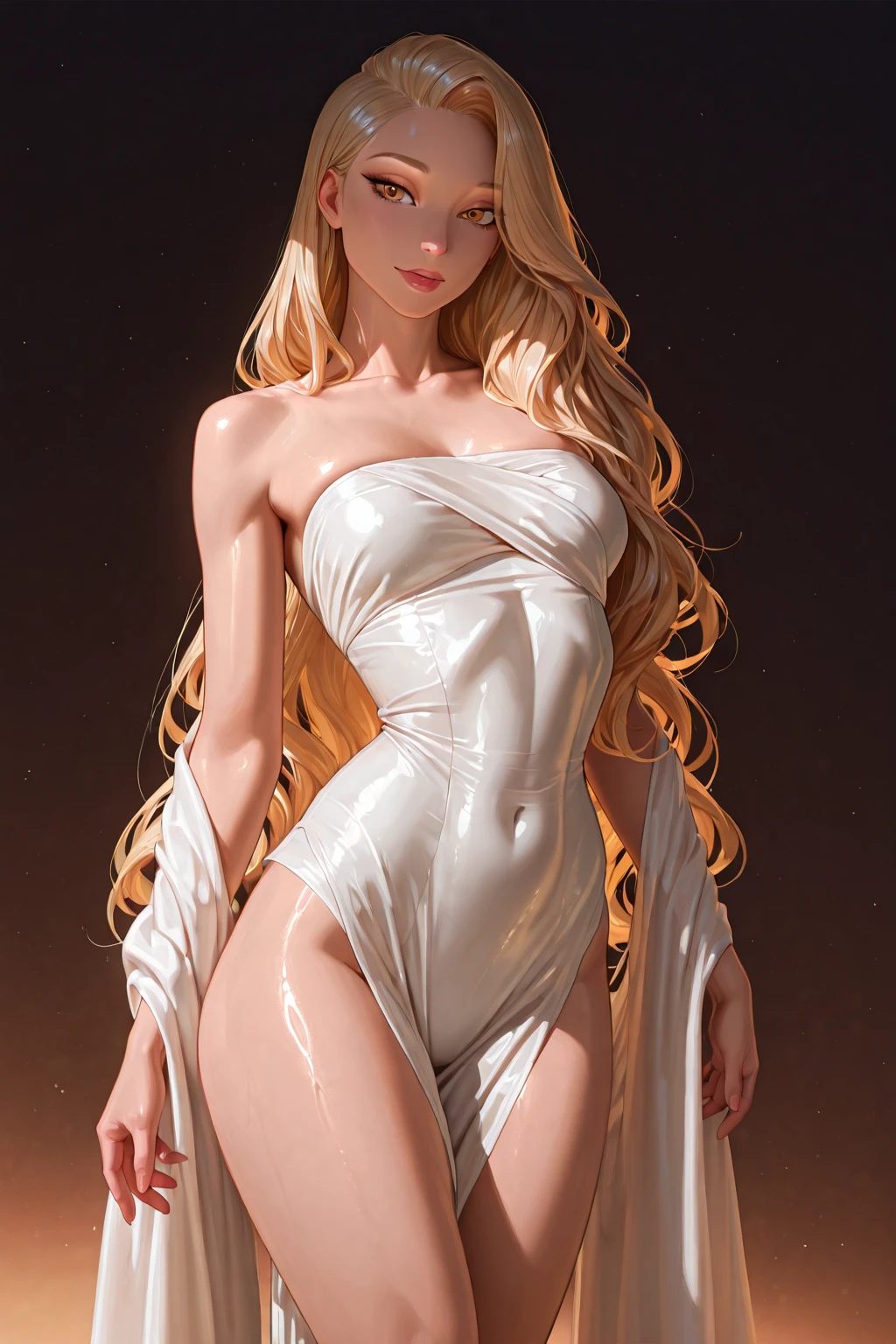 (Anatomically normal:1.8)、(Highly revealing:1.8)、(9Life-size small face:1.8)、A full-body photo showing everything from head to toe and flip-flops、A sexy pose that emphasizes the breasts of a professional model、(A full-body photo showing everything from head to toe and flip-flops:1.8)、Thin and slender build、bare clavicle、Naked shoulders、(Deep cleavage:1.8)、(Big and beautiful breasts:1.8)、(Very large breasts:1.8)、ブランド物のhigh qualityな露出度の非常に高い超コンパクトなスミレ色のビキニ、(A sophisticated and ultra-compact bikini:1.8)、(Anyway, she has beautifully shaped, large breasts.:1.8)、A posture of cooperation with a proudly protruding chest、(She has a very strong exhibitionist streak:1.8)、(Desire to show more naked skin:1.8)、(logo、masterpiece、8K、Tabletop、RAW Photos、wonderful、最high quality、Photorealistic and hVery detailed CG integrated 8K wallpaper、high quality、Very detailed、Narrative poem、Particle Effects、Dynamic Effects、Written boundary depth、Cinematic Light、Lens flare、Ray Tracing))、Fantasy、One beautiful woman、Big, beautiful blue eyes、Silver, super long, straight hair that reaches down to her waist、(Distinctive silver hair:1.8)、A beautiful and symmetrical small face、(Too beautiful small face:1.8)、A beautiful and small face created by a professional makeup artist to perfection、(A beautiful woman with a small face that is so beautiful you can't help but stare.:1.8)、(9Life-size small face:1.8)、(A refreshing and bright smile:1.8)、(Anyway, she has beautifully shaped, large breasts.:1.8)、A beautiful and gorgeous woman with a beautiful appearance、(Wonderfully good looking:1.8)、Beautiful, natural skin tone that's not too white、Long, silvery, straight, unbroken, calm, windless hair、Exposed, bare, beautiful legs that are too long and too thin、(Naked Legs:1.8)、Stylish branded deep purple beach sandals、ブランド物のhigh qualityな露出度の非常に高い超コンパクトなスミレ色のビキニ、(A sophisticated, ultra-compact, highly revealing violet bikini:1.8)、jewelry、Chinese Fairy、Silver Earrings、Hip Up、Long, silvery, straight, unbroken, calm, windless hair、(Very exhibitionist:1.8)、(She is a beautiful woman who is acknowledged by everyone, and she wears revealing clothes and has a beautiful small face.:1.8)、(The chest-pushing posture emphasizes the beautiful shape of large breasts.:1.8)、(Big Breasts:1.8)、(Anyway, she has beautifully shaped, large breasts.:1.8)、(Desire to show more naked skin:1.8)、ブランド物のhigh qualityな露出度の非常に高い超コンパクトなスミレ色のビキニ、(A super compact violet bikini with a sophisticated design:1.8)、(Bold exposure wearing only a bikini:1.8)、(Anyway, she has beautifully shaped, large breasts.:1.8)、(A refreshing and bright smile:1.8)、A full-body photo showing her head and long, slender legs in flip-flops、A sexy pose that emphasizes the breasts of a professional model、(A full-body photo of you standing, showing your head and flip-flops:1.8)、(Her beautiful legs are not spread open lewdly:1.8)、(A full-body photo showing everything from head to toe and flip-flops:1.8)、(9Life-size small face:1.8)、(No anatomical abnormalities:1.8)、(Very large breasts:1.8)、(Anyway, she has beautifully shaped, large breasts.:1.8)、(A sexy pose that emphasizes the breasts of a professional model:1.8)、(She looks at the viewer with a look of genuine love and desire.:1.8)、(A professional photo shoot by a professional photographer in a photo studio:1.8)、One beautiful woman