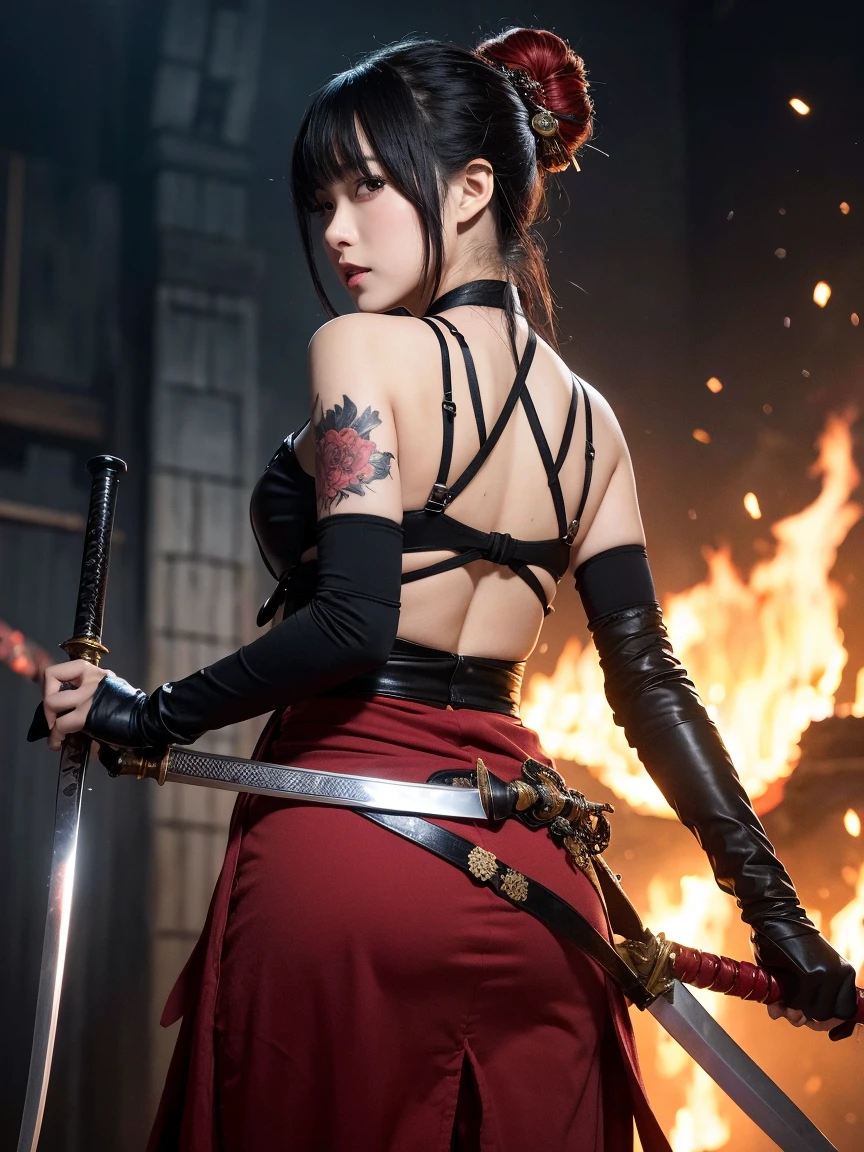 Dragon Quest、Woman warrior、The red armor has been destroyed、Wounded、Crippling、HP remaining: 1、Shield is destroyed、Coming under attack、触手Coming under attack、Being slashed by a sword、I can't stand it、魔法Coming under attack、Hands tied、Large breasts、Being restrained、Wearing red broken armor、Anguished expression、I can't protect my friends、I'll be knocked down、Macho、Unable to dodge attacks