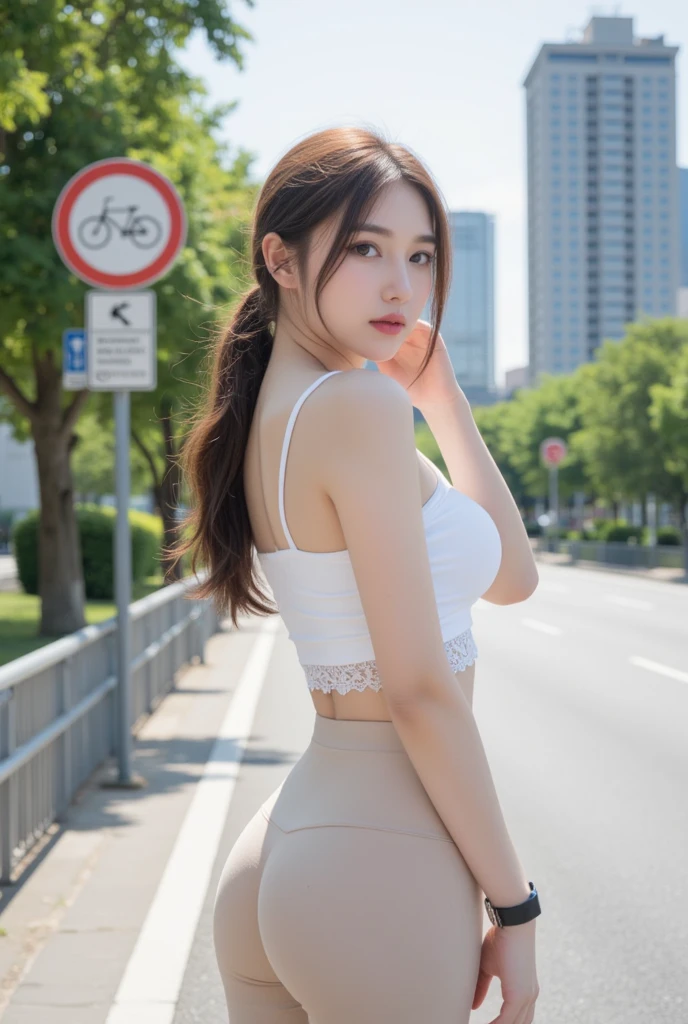 Tabletop、Solo Shot、supreme beauty、masterpiece, (Stock Highlight 1.3)、 (Blouse 1.3)、(Panties 1.3),Slender,Japanese,line up,Dynamic Angle、 Attention to detail, Depth of written boundary, 135mm, Textured skin, Super detailed, high quality, Awards, 最high quality, High resolution, 8K, White skin,Natural light,stylish,Perfect composition、最high quality、Very detailed、masterpiece、Slender body,Beauty、Age 25、On the street、(Random hairstyle)、Big Ass、Side Shot