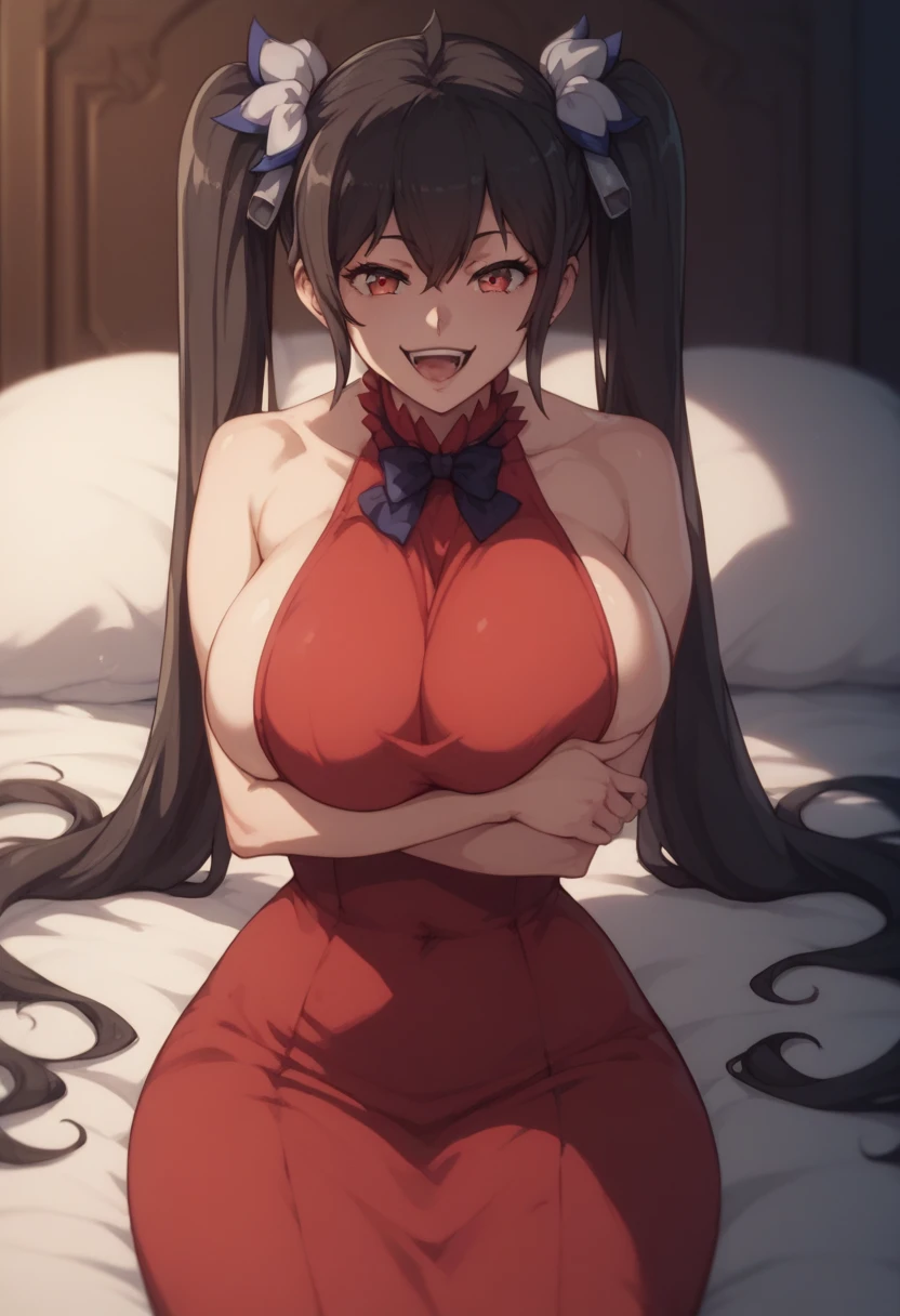 score_9, score_8_up, source_anime, standing, android 21, giant ass, nude, indoors, night, night sky, nighttime, vampire, smirk, fangs, ikuchan, balcony, town background, nude male, huge penis, huge testicles, muscular male, medium breasts, boyfriend, couple, looking at viewer, faceless male, light skinned male, cuckold pov, ntr, netorare, standing side by side, standing, cuckolding, cuck, 1girl, 1boy, smug, humiliation, ((faceless male)), ((size difference)), tall male, ((worship)), licking abs, ((light skinned male))), gown, dress, bulge, navel, short dress, red dress, furry, tiger, anthro on human, tiger girl, chubby, bbw, male head out of frame, ((size difference)), , ((large male)), black haired male, solo focus, choker, solo focus