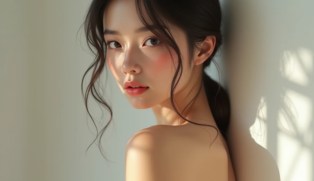 A skinny, naughty, hot Korean girl
