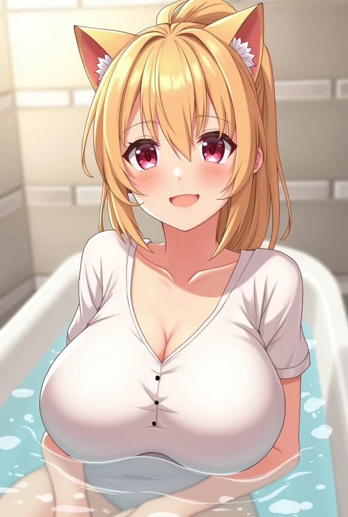 , pov, paizuri, 2girls,, , , , paizuri, penis between the breasts, breasts squeezed together, , sweat, nipples, naked, naughty, , blunt bangs, , sweat, room, comedy, wet penis, little sister stare at big sister large breasts, little sister and big sister, size difference, big sister teaching her little sister, size and tall body size, chatting, breasts sizes difference, motion effects motion lines, censored, effects