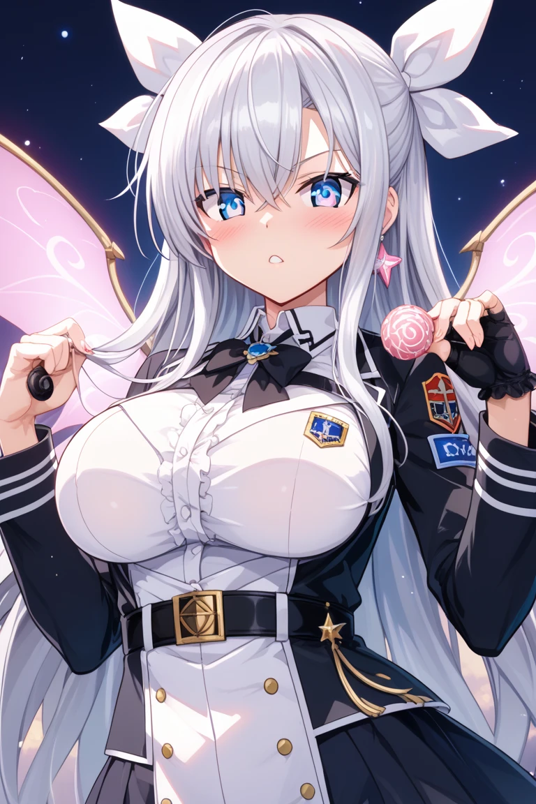 Ghost Slayer Blade Butterfly Shinobu，Large breasts，Open shirt
