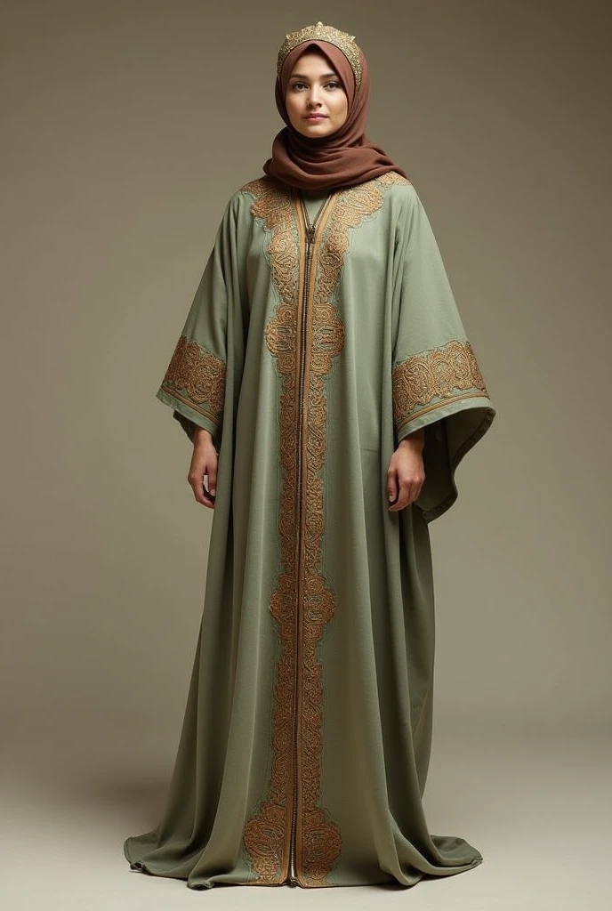 Priyanka chopra wearing abaya dress and hijab