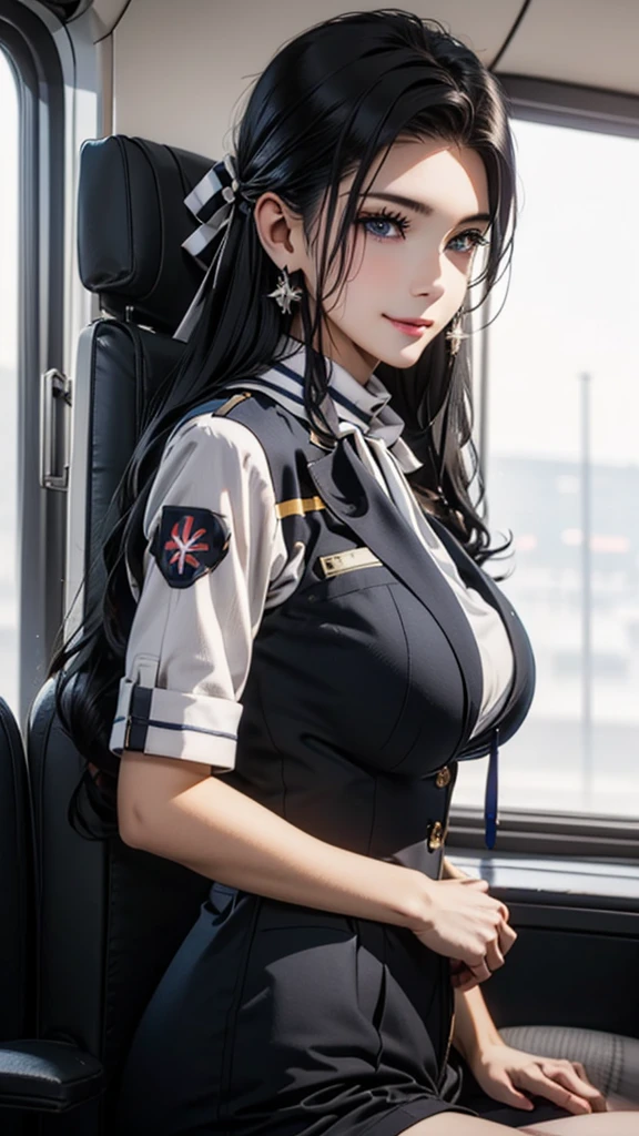 (Masterpiece), Best quality, Highest quality, Detailed and intricate, Original,A high resolution,full body shot shot。
(16 yaers old),Extremely detailed_Eyes, Extremely tall,Sexy,Oversized thick breasts,Elongated waist,Exaggerated huge thick fat buttocks,Super long big thick legs,Extremely thick leg muscles,
(eyes liner:0.5),(Blush:0.5),Blonde hair,Simple Diamond Earrings,Detailed skin, twintails,
view the viewer, Light smile, perfectfingers, Beautiful hands, Good looking,
((Flight attendant uniform)), (Orange pantyhose:1.1), Orange high heels, Orange short skirt uniform, in an airplane(inside airplane:1.2, Motion capture, Leaning forward (Sunken legs), back on viewer, From below, Perfect anatomy, (Depth of field:1.1),Loli:0.1,Realistic:1.3,
(Ambient light:1),(Cinematic composition:1.3), (Best quality, A high resolution, Photorealistic, primitive, 8K,Masterpiece, ),Best quality, Masterpiec8K.hdr. High ribs:1.2, filmgrain, Blur bokeh:1.2, Lens flare, (vivd colour:1.2), (Delicate),masutepiece,A hyper-realistic,32K,the Extremely Detailed CG Unity 8K Wallpapers, Best Quality,Rainbow Color Latex dress,Colorful slime clothes,Deep Turtleneck,Rainbow slime long skirt,Black bob hair,Silver wave hair,(over knee BOOTS:1.2),Cowboy Shot, Street, Country Street, (Film grain:1.2), (Film Overlay:1.3), Night,Smile,Open mouth,Details in the mouth,Parti,Full body like