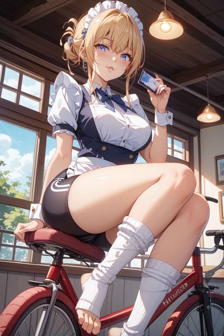 Girl, sexy body, big breasts, cleavage, big hip, stockings, garter belts, red black bra, smiling, beautiful face, detailed face, very detailed eyes, full body, high quality, airport, detailed background, high resolution, classroom