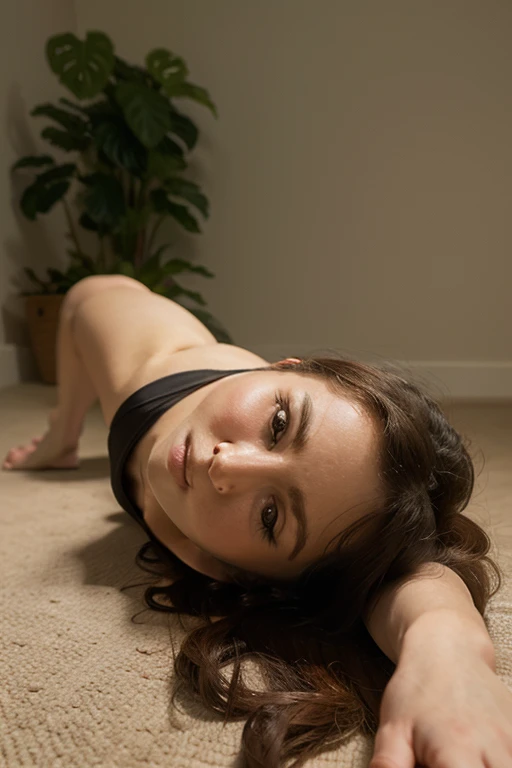 Female naked bondage upside down 