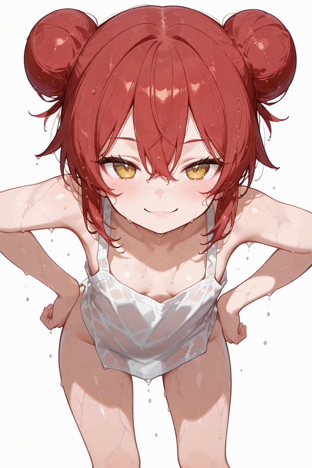 (nsfw,)(kita ikuyo,side tail hair,red hair,green eyes,),((solo girl)),((Perfect body,))((Super beautiful,))((High quality,))((Heavy breathing,sweat, Sweaty and wet all over,)),backlit,shiny glossy,small breast, Looking at Viewer,((lovehotel room,sexual enamel micro bikini, cowboy shot,)),close eyes,shyly Smile,nipple,After sunburn,(Show off your crotch by opening your crotch in a crouching posture,)squatting and straddling,(double piece with both hands,)tears,