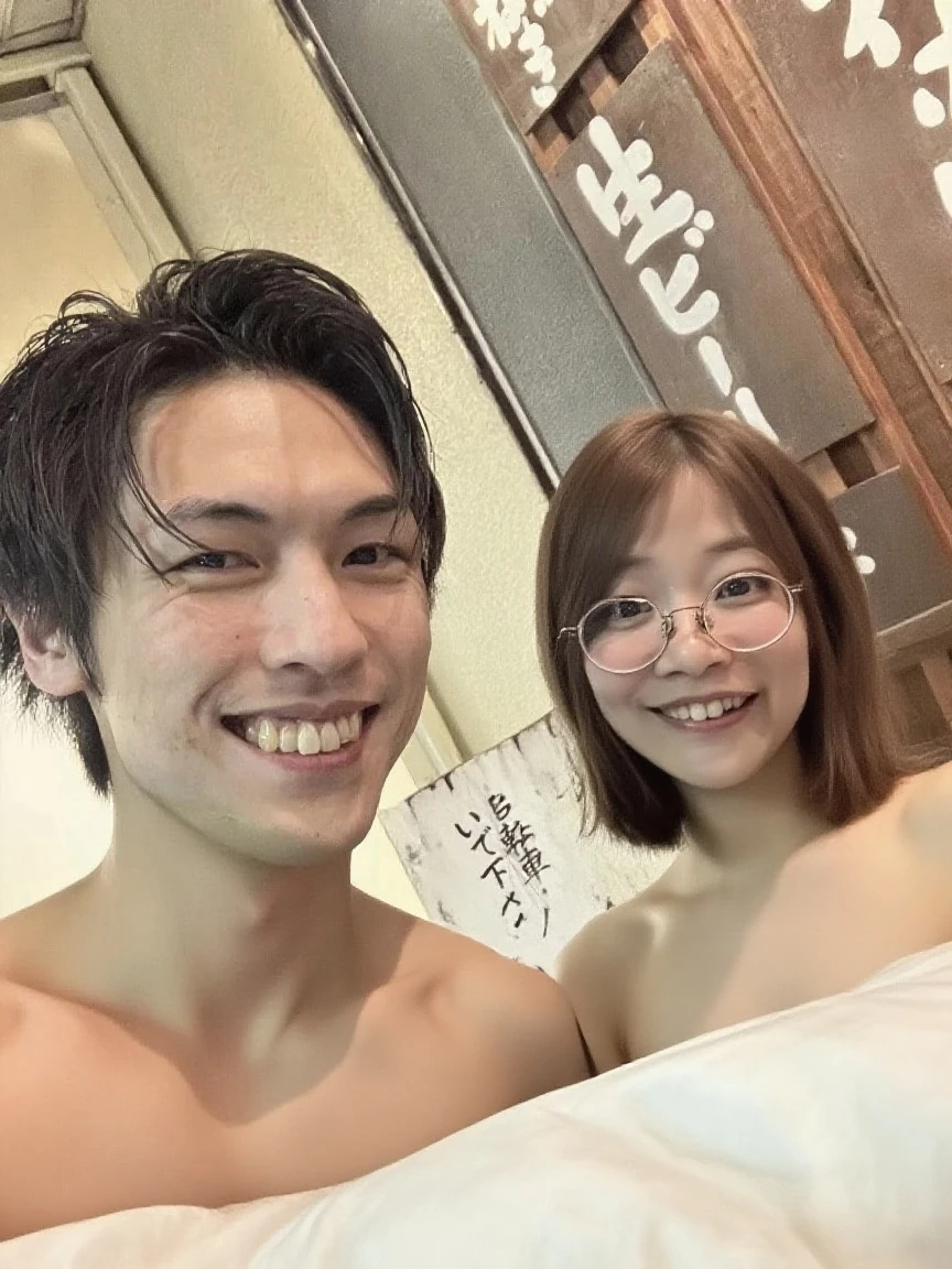 ((At a hot spring inn:1.3))、((A young woman and a middle-aged man in a small old bath:1.3))、((Inside the bathtub:1.5))、((Middle-aged men:1.4))、((Man and woman hugging and kissing each other:1.5))、((Bust Up 1.3))、((Full nudity:1.5))、((Sweat:1.3))、(masterpiece、Highest quality) 、Dynamic Angle、Really great images, very very beautiful、masterpiece, Highest quality,photograph, cute、(Small breasts:1.4)、Surprised face、18-year-old girl、((Girl with short cut hair:1.4))、Red skin、Young and adorable Japanese face, Wet Skin, Face close-up, Young Face, Soft Portrait Shot 8k, if々Lion Japanese girl real young idol、Young and cute gravure idol、Young and sexy gravure idol、Japanese young gravure idol、((smile:1.4))、((Full nudity middle-aged men kissing a girl:1.5))、