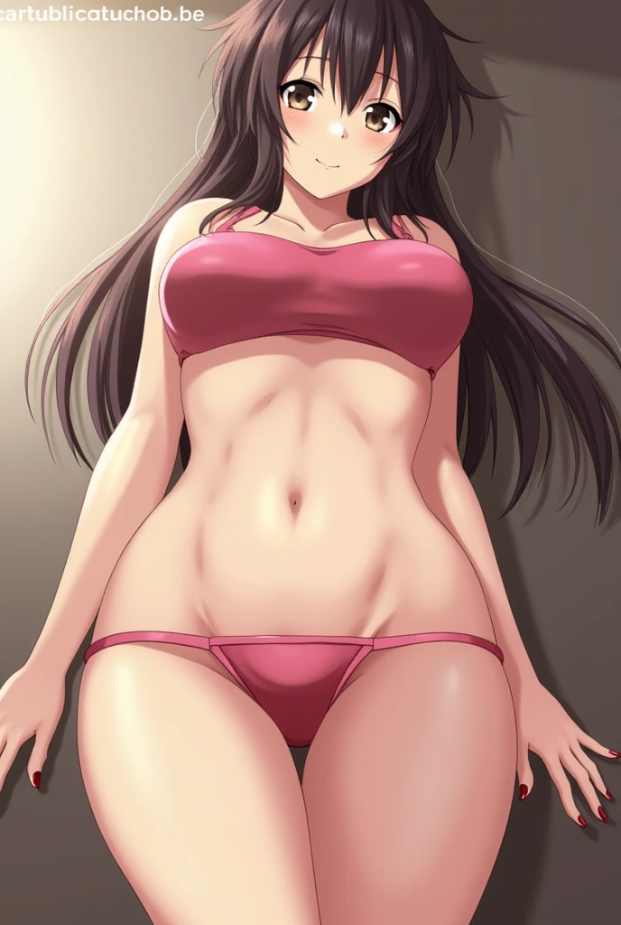 , (masterpiece), (best quality), (ultra-detailed), (extremely detailed cg), (a extremely delicate), (perfect lighting), (8k), (dynamic angle), (sharp image), vibrant colors, female, masterpiece, best quality, depth of field, cinematic lighting, masterpiece, best quality, ultra-detailed, colorful, vibrant, large breasts, thighs, mature female, solo, (masterpiece, best quality, high resolution, animescreencap, anime colored,), (perfect anatomy, beautiful detailed eyes, beautiful detailed body, beautiful breast, shiny skin), a sexy anime girl is beside her bedroom, pink underwear, navel, medium breast, shiny legs, thighs