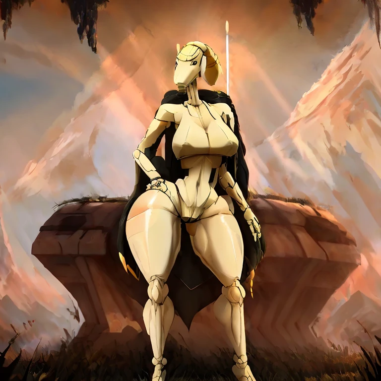 Female monster controlling a sandstorm、Sand monster、A woman who combines creepiness and beauty、ruthless look、Golden Ratio Beauty Face、Beautiful face with symmetry、Body like a sculpture of sand、crawling out of the ground、(Sand body:1.5)、(Sandstorm in the background:1.5)、Full body