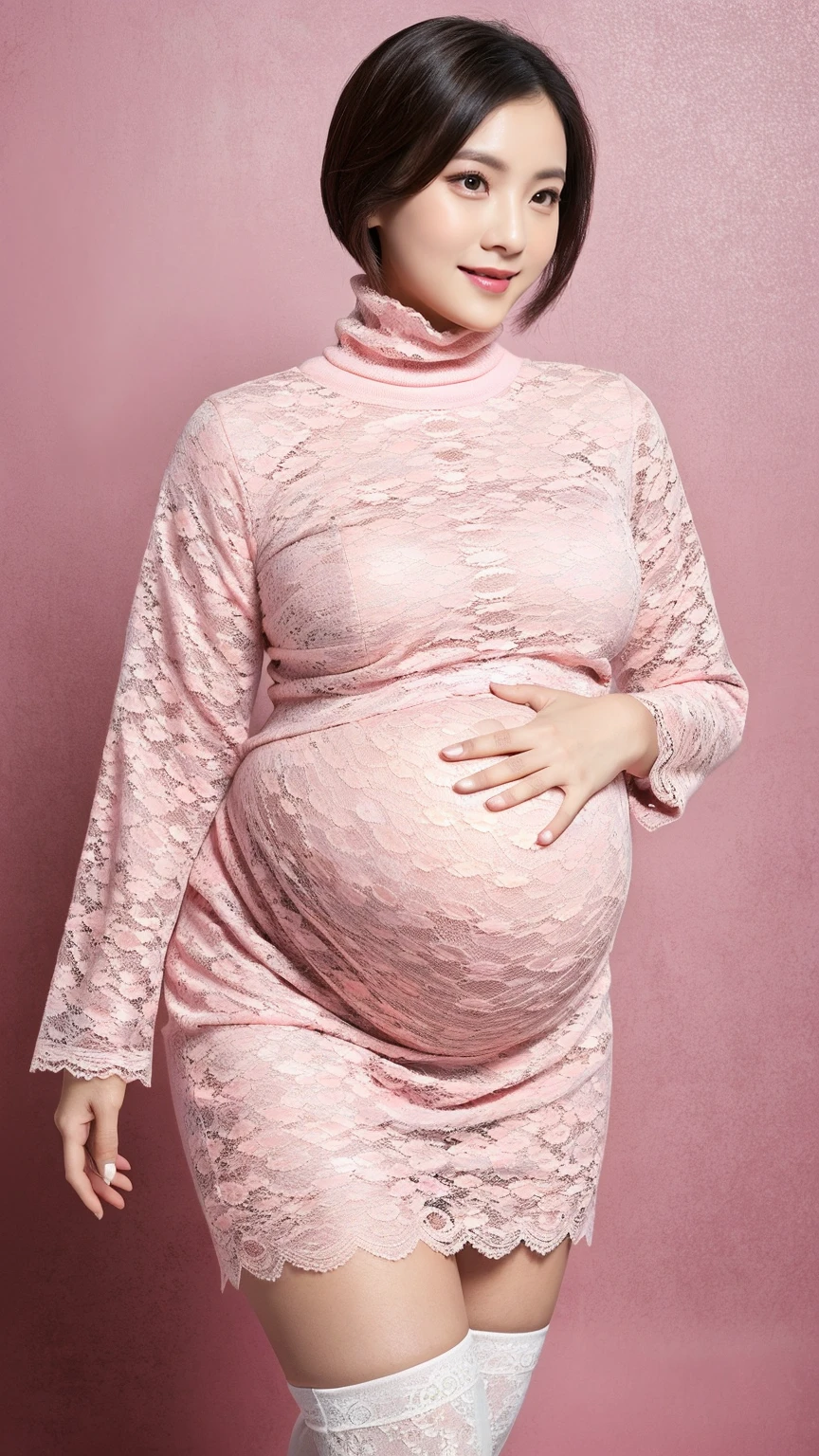 pregnant women with