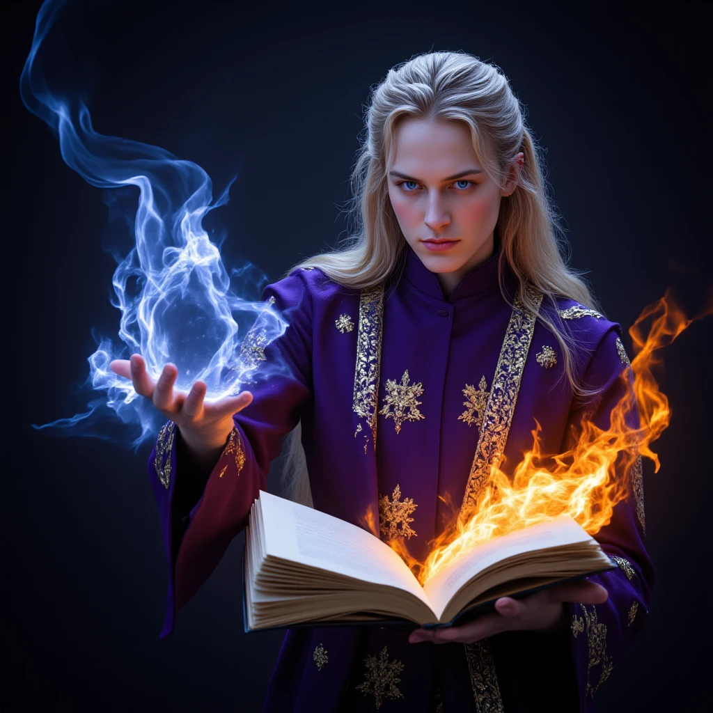 painting of a woman, sitting on a book, mathematical formulas, one pair of glasses, holding a blue fire rule, HD lighting and dark )<=(epic image quality)dark atmosphere with bright particle light(many effects in background, Background formula.void,black hole, dark atmosphere, cinematic scene, volumetric lights, ultra realistic, in the style of nicola samori