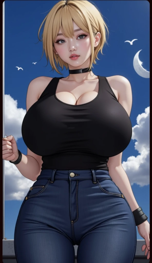 Chibi, busty, android18 very big breast kawail nude