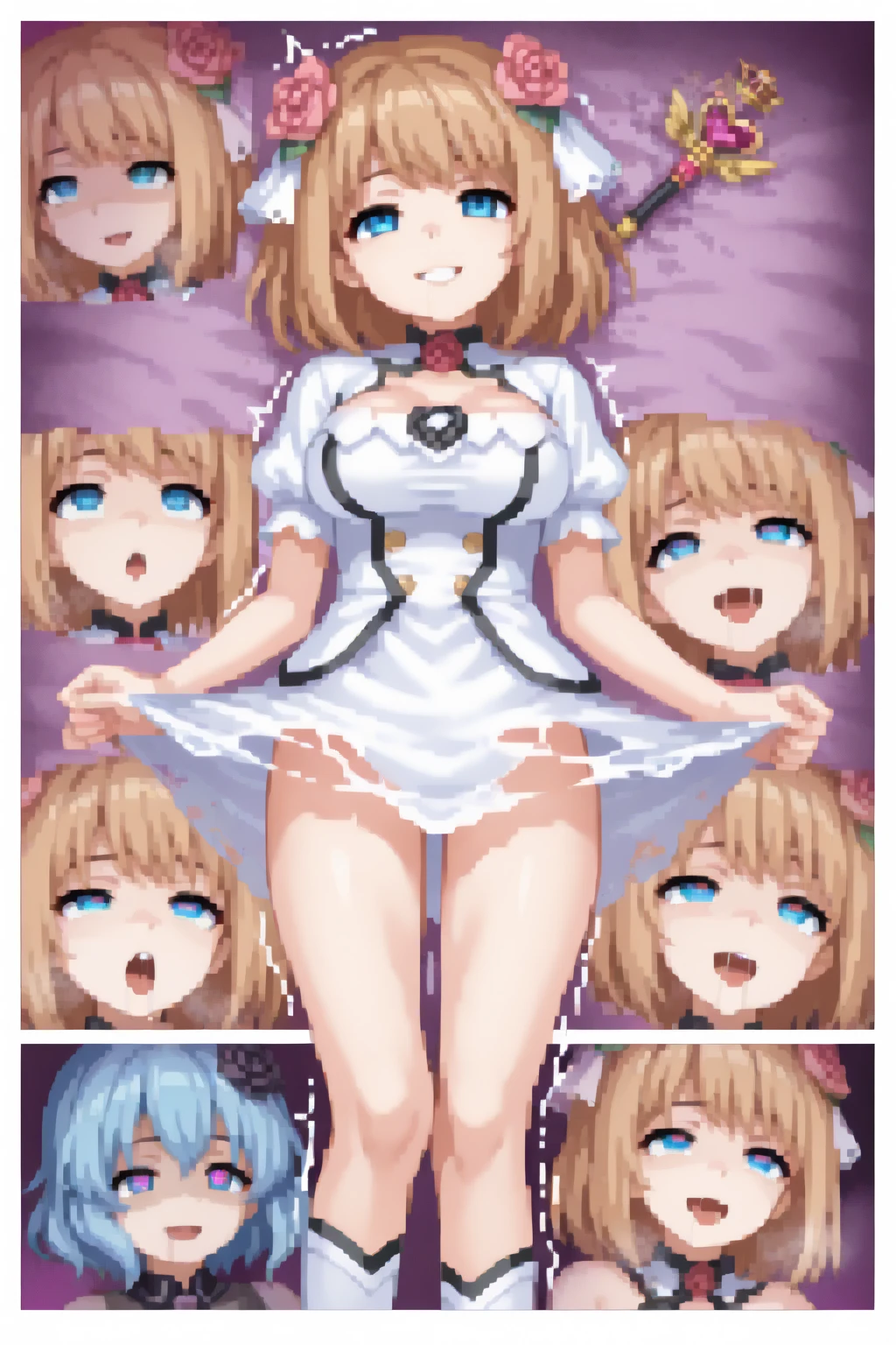 Highest quality、Highest quality、nsfw、One high school girl、Love Live Sunshine Style、Watanabe You、Best Eros、Sunburn marks on competitive swimsuits、A delicate and erotic floral bra、garter belt、A man inserts his penis into a vagina、Extra large saggy breasts 1.5、Inverted nipple erection,Large areolas1.4、Has cleavage、whole body、Semen is splashed on the body、Covered in a lot of semen、A large number of used condoms containing sperm are scattered around、Having sex from morning till night without a break、With pubic hair、He puts his dick inside her vagina、A large amount of semen is ejaculated into the pussy and it overflows、Hotel VIP room bed、