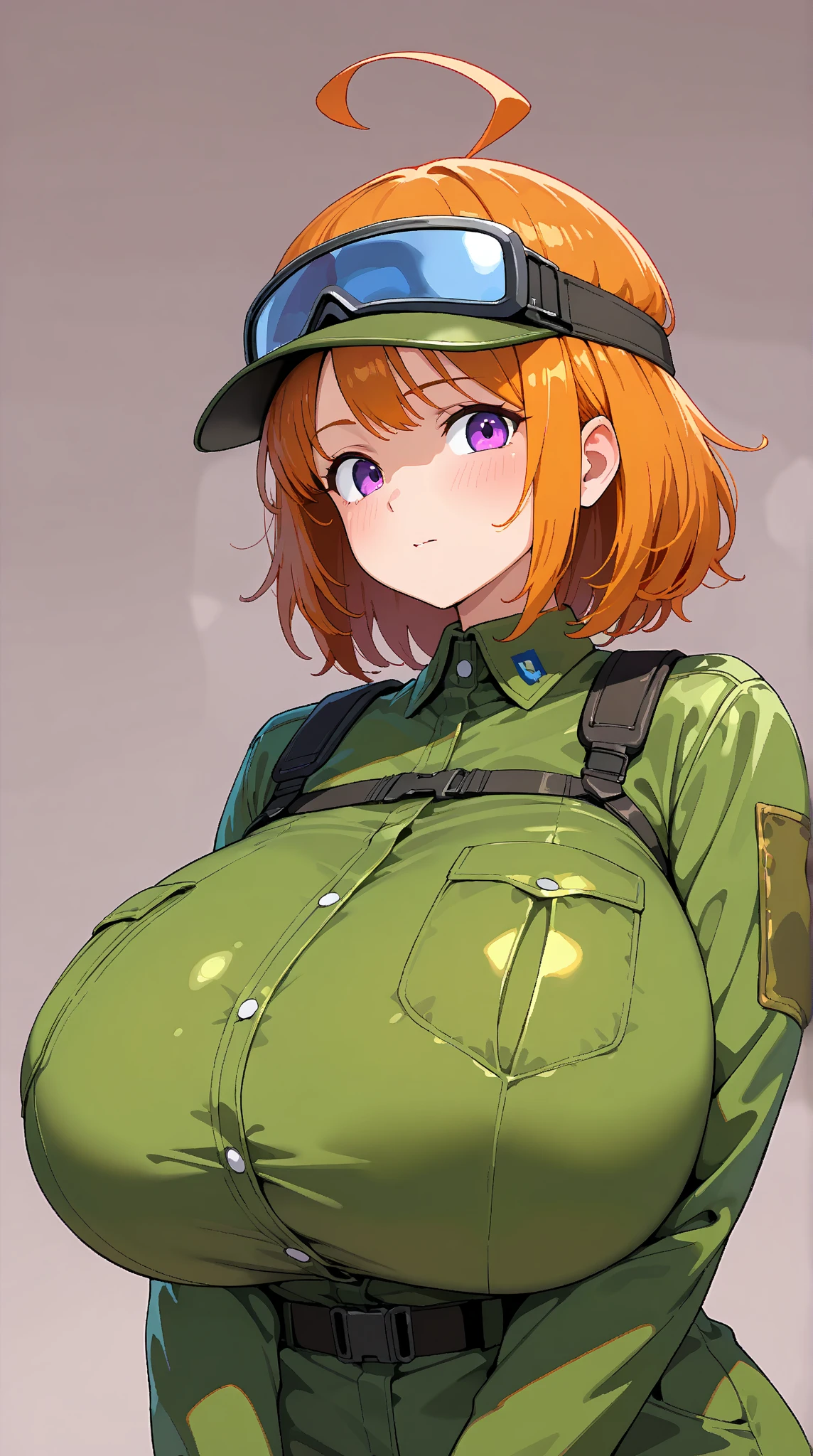 Gwen Tennyson,Tracer,Bulma,Rebecca Chambers,Overwatch,1 Girl,Sunlight,close up,Cyberpunk City,space ship,planet, The Mandalorian,military uniform,Bounty Hunter Gear,Green Long Sleeve Lycra Top,Military leggings,Long hair,silver earrings,Exposing belly,Holding a blaster, Gothic Makeup,Green Eyes,Orange Hair,purple hair highlights,Shy laugh, freckle,Red hair,beautiful girl,Large Breasts,Ultra Detailed,Practical,Fantasy Art, (My pregnant belly is so big:1.3)，Exposing belly部，belly button，belly button眼，Exposing belly