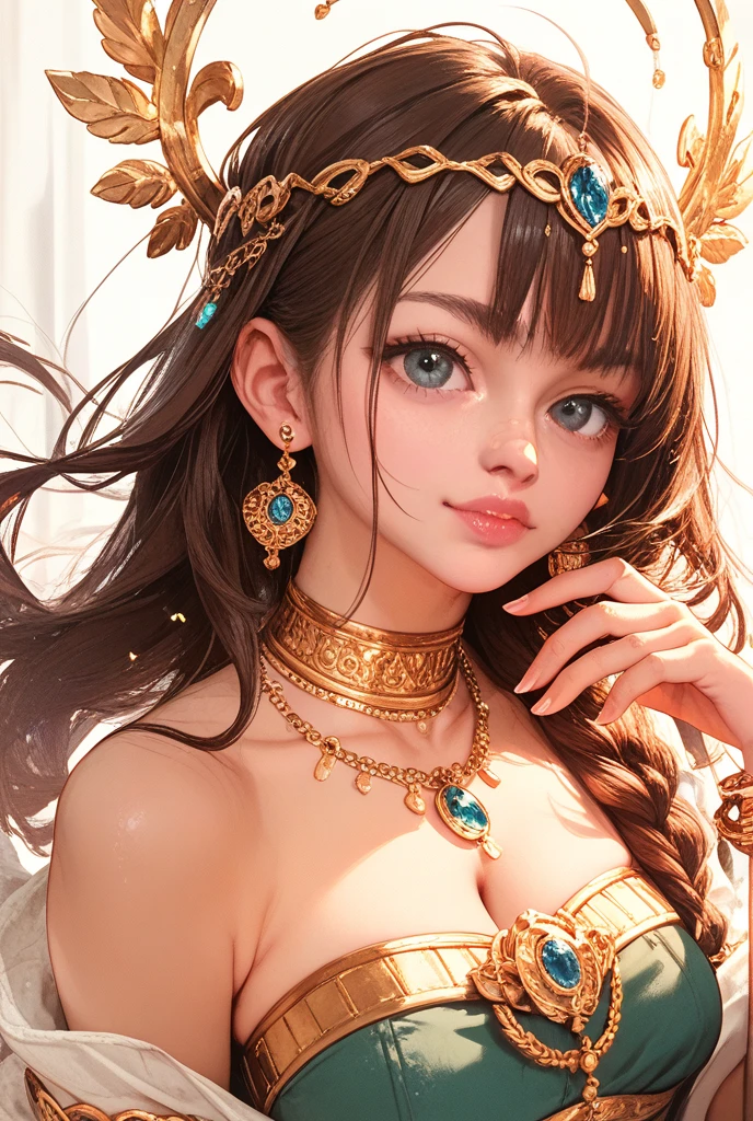 PerfectNwsjMajic,(masterpiece, top quality, best quality, official art, beautiful and aesthetic:1.2), (1girl), extreme detailed,colorful,highest detailed, official art, unity 8k wallpaper, ultra detailed, beautiful and aesthetic, beautiful, masterpiece, best quality, (zentangle, mandala, tangle, entangle) ,holy light,gold foil,gold leaf art,glitter drawing,