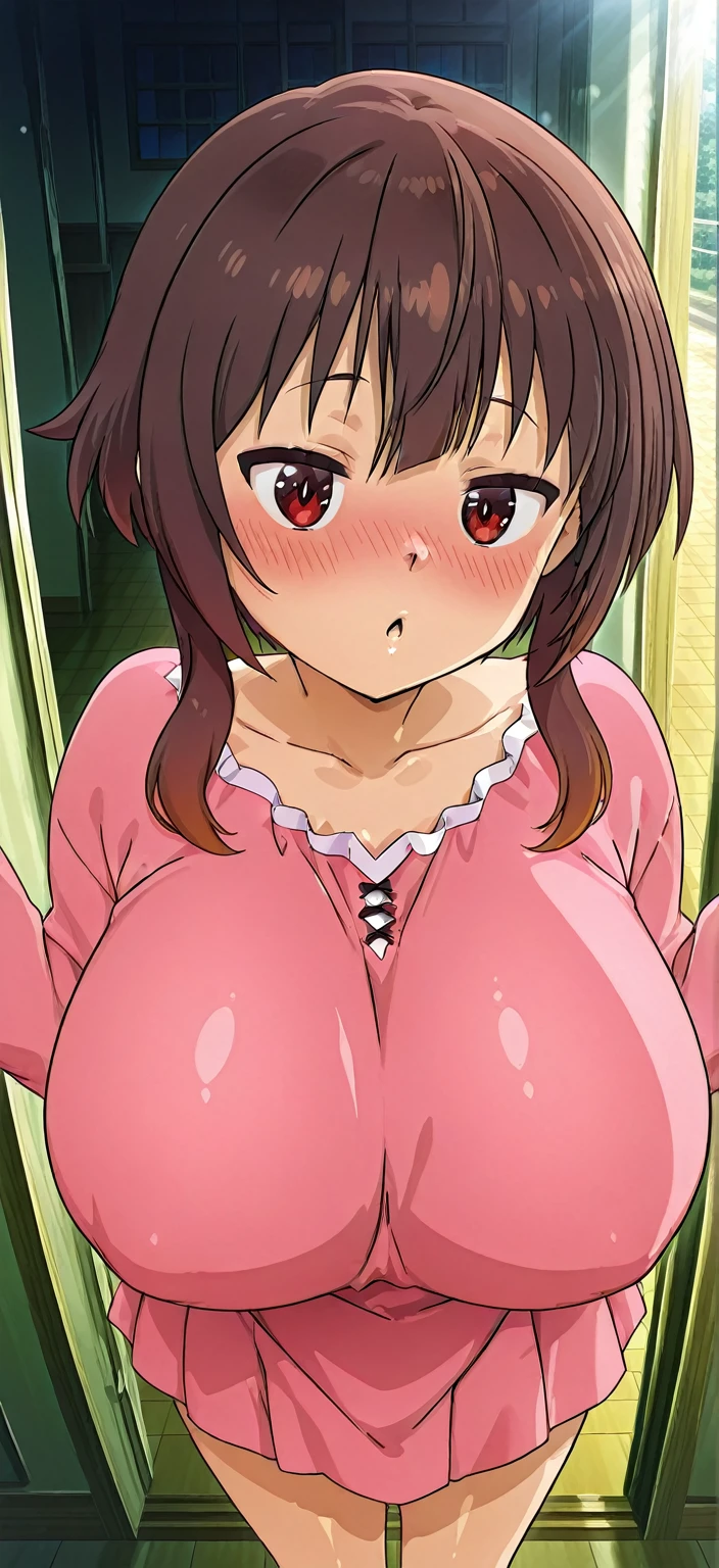 score_9、score_7_upper、sauce_anime、Shinobu Miyake、Long Hair、bangs、Purple Hair、(Tabletop、Highest quality、High resolution、Pixel Perfect、Huge nipples、4K、)、1 girl、single、One person、Beautiful woman、I could see the whole body、Completely naked ((Wavy medium hair、bangs、Brown Hair))、((Brown eyes、Beautiful eyelashes、Realな目))、((Detailed face、blush:1.2))、((Smooth texture:0.75、Realな質感:0.65、Real:1.1、animeCGスタイル))、chest wall、Dynamic Angle、Perfect body、 fully exposed、Earrings、necklace、ロープで縛られた裸の婦警さんとおしっこをしている女の子 大きな勃起乳首の女性の母乳を搾乳 巨大な超巨乳の女の子 Erect nipples、Big clit in wet pussy、blackのニーハイストッキング、、はにかんだsmile、wonderful、Ox handle、Cowbell、Cow ear and horn headband、Get wet、(Breastfeeding stains:0.5)、Dirty barn、Straw、On all fours、smile、View your viewers、Dutch Angle、Huge saggy breasts、Erect nipples、nature(black)Curly armpit hair、Unshaven pubic hair、Low Statue、Dog food bowl filled with breast milk Getting my big ass spanked blackの網タイツ