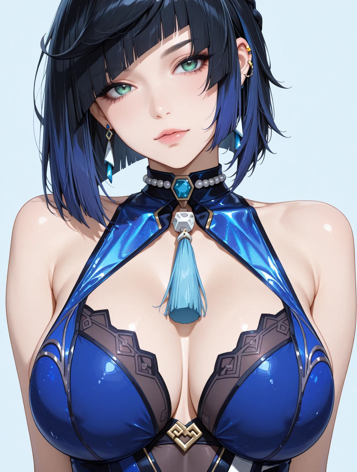 milf, mature female, busty, huge , huge breasts, hentai, high detail, close up, symmetrical, high quality, absurdres, high res, ultrasharp, 8K, masterpiece, extreme attention to detail, perfect face,Realistic, (masterpiece, top quality, best quality,) very detailed, most detailed, (1woman:1.3), nsfw, smile, red lips, kate beckinsale face, long hair,