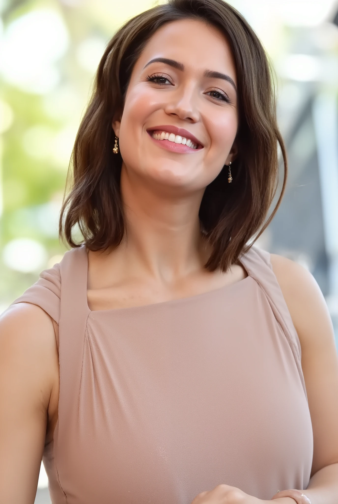 Stunning intricate close-up color portrait (Adamjensen:1) , in an off-the-shoulder dress, epic character composition, Sharp Focus, daylight, subsurface scattering, f2, 35 mm, granularity, , joe biden