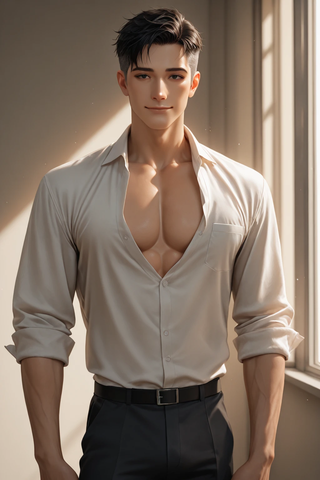 handsome man in his 40's,