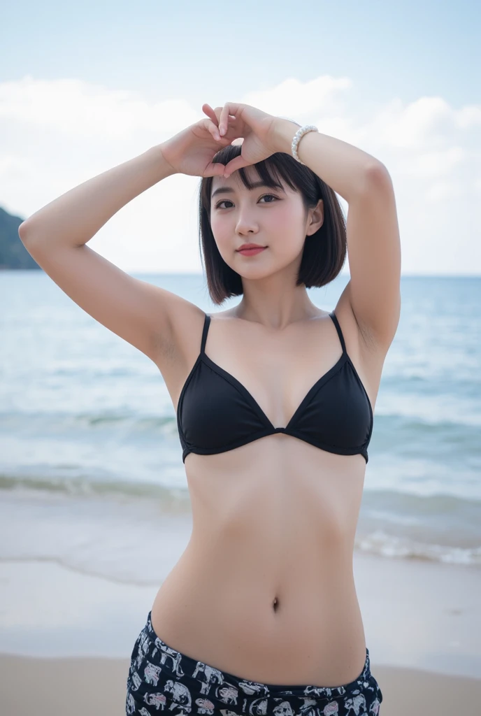 1girl, smile, (((small breast))), (((bokeh))),depth of field,  cute face, looking at the viewer, masterpiece, modelshoot style, (dark-brown hair, short-bob cut), (Round black-frame glasses), full body portrait, sexy pose, calm expression, ((8k, RAW photo, highest quality, masterpiece), High detail RAW color photo professional  photo,  (realistic, photo realism:1. 37), (highest quality), (best shadow), (best illustration),  ultra high resolution, highly detailed CG unified 8K wallpapers, physics-based rendering, cinematic lighting),