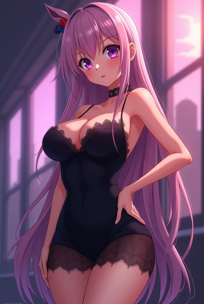 1 girl, stockings, white stockings, (demonic horns:1.2), street, sunset, masterpiece, best quality, camel finger, naked, erotic, facing the viewer