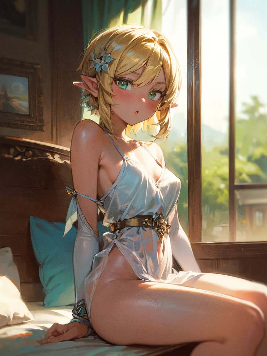 nsfw:1.3,high resolution:1.7, incredibly absurdres, kawaii:1, cute:1.5, hires.fix,anime visual:1,incredibly fine illustration,8k,masterpiece:1.2,best quality, high quality, exquisite, beautiful,insanely detailed, intricate detailed, extremely detailed, Super Definition,ultra high res, Super Resolution, best aesthetic, ultra detailed:1.5,best quality, perfect face, detailed face,illustration:1.2, 8k cg wallpaper, stunning art,absurdres,octane render,ultra hires,
Japanese Actress,(Idol),18yo,Beautiful,(Cute and lovely),((white side-tie panties)),pink miniskirt, boots,full body, cute girl,((anime elf with extremely cute and beautiful blonde hair)),((((blonde hair:1.35,colored inner hair,ear breathing)))),(((green_eyes:1.3))),intricate eyes,beautiful detailed eyes,symmetrical eyes,big eyes:1.5,enchanting bright eyes studded with gold and silver dust,(((pinky skin,glowing_skin,lustrous skin:1.5,bright skin: 1.5,skin tanned,shiny skin,very shiny skin,shiny body,plastic glitter skin,exaggerated shiny skin,illuminated skin))),upward breasts,waist slender,(detailed body,(detailed face)),cute,daring,zettai ryouiki,best relationship with four fingers and one thumb,Very Fine Face and Eyes,Very Fine Hair,(Perfect Anatomy),parted_lips,plump lips,Garter Belt,Bare shoulders,Check out our thru-rack chokers and midi rings with chains,