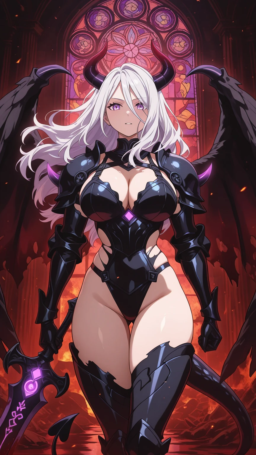 anime style　big breasts　bikini armor　female　dragon knight　Sex　Dragon Wings　Dragon's tail