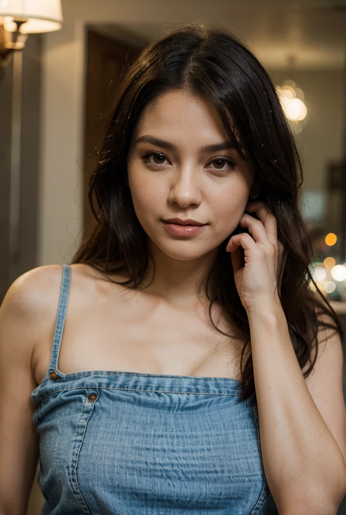 A hot realistic, photorealism,hyperrealistic ((4k,8k quality)) perfect face (women)skin zehragunes,(beautiful face, beautiful lips) highly detailed face, highly detailed skin ,silver earings,large ,open
, analog film photo solo,,fair colour skin, detailed skin, piece of art, obviously  thighs,, realistic murals, ( smile 512) Kodachrome, Lomography, stained,