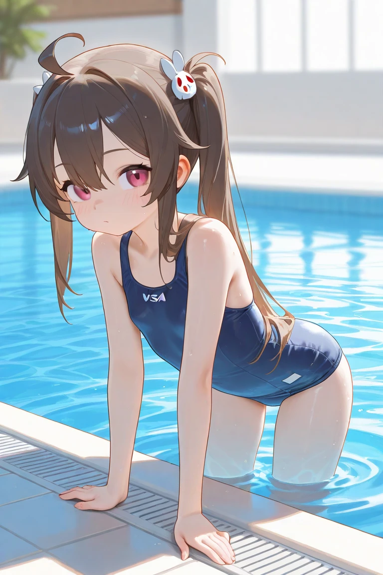 pieces fly、masterpiece、highest quality、Super detailed、High resolution、High resolution、8K portrait、Unity 8k壁紙のHigh resolutionCG、unity 8k wallpaper、cute:1.5、change:1.5、Highly detailed CG unity 8k wallpaper、realistic、real person、cute、 portrait photography、shiny skin、High resolution、(16 years old:1.2)、(1 girl)、beautiful clear eyes、very detailed explanation、delicate face、nice lips、slender body、thin waist、thin legs、(school poolside:1.6)、 1 girl, cute, perfect face, seriously, (blush:1.5), big breasts,((nude:1.2)), (((nipple))), Detailed description vagina,Show vagina,spread your legs,spread your pussy,((cum in vaginas:1.3))、((think back:1.5))
