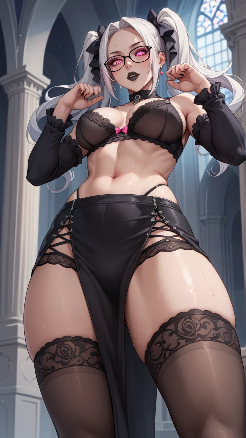((above shoulder,facial closeups)), Bigboobs, looking at viewert, ultra-realistic realism, Ghibli-style colors, Ghibli-style colors, japanese manga, Standing Picture, angle of view, foreshortening, foreshortening, 8K, super detailing,All women have big breasts,Endless realism, cellshading,,character sheets, reference sheet, Standing Picture, 8K, super detailing, 1080p, Women HD,femele, 16k, A high resolution, Best quality at best, high high quality, Anatomically correct, tmasterpiece, Acura, hyper HD,as elegant as a swan,unreal-engine, Ghibli-style colors, japanese manga, Standing Picture, angle of view,battle armor,ssee-through,Lace skirt,Blue hair,red - eyed,Sexy big breasts,Transparent tulle clothes
